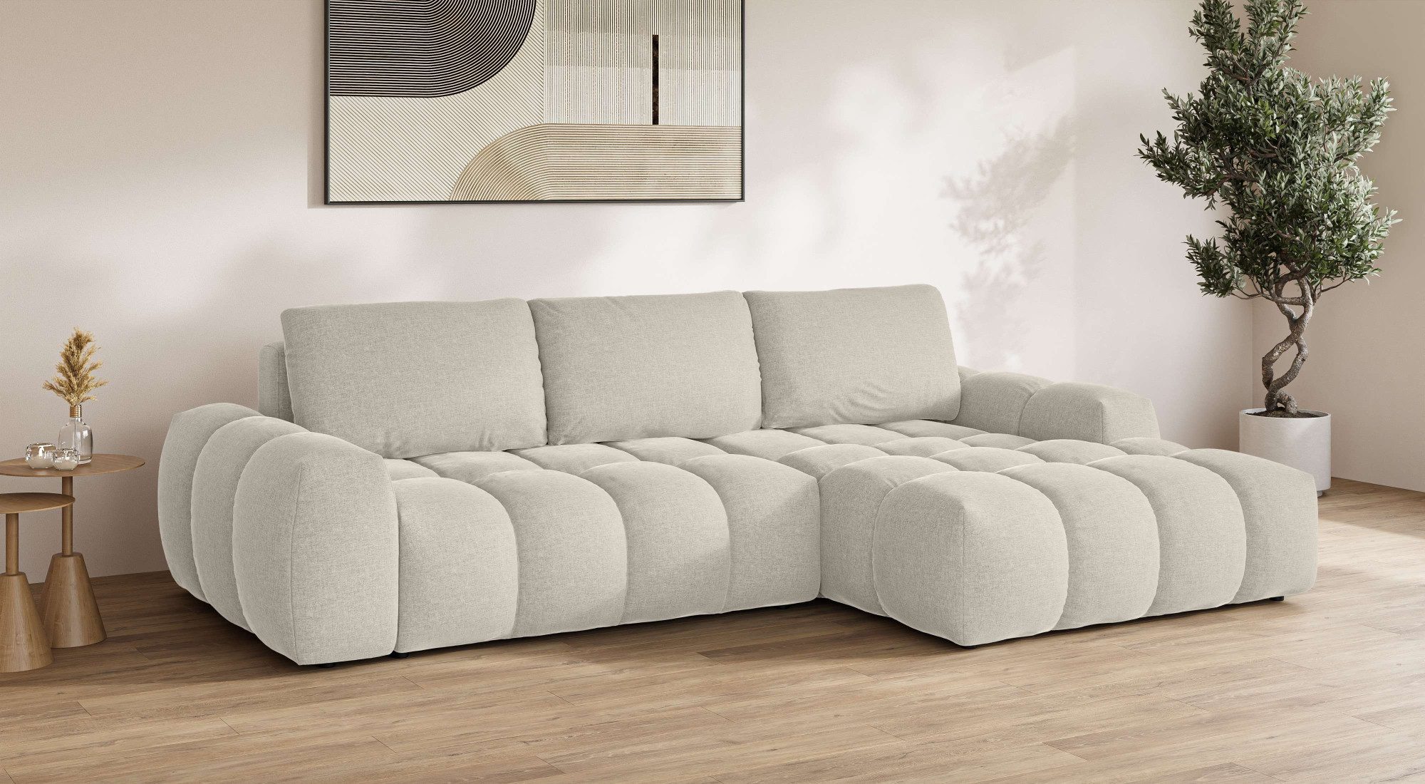 INOSIGN Ecksofa AZITA klein optionale Schlafsofa günstig online kaufen