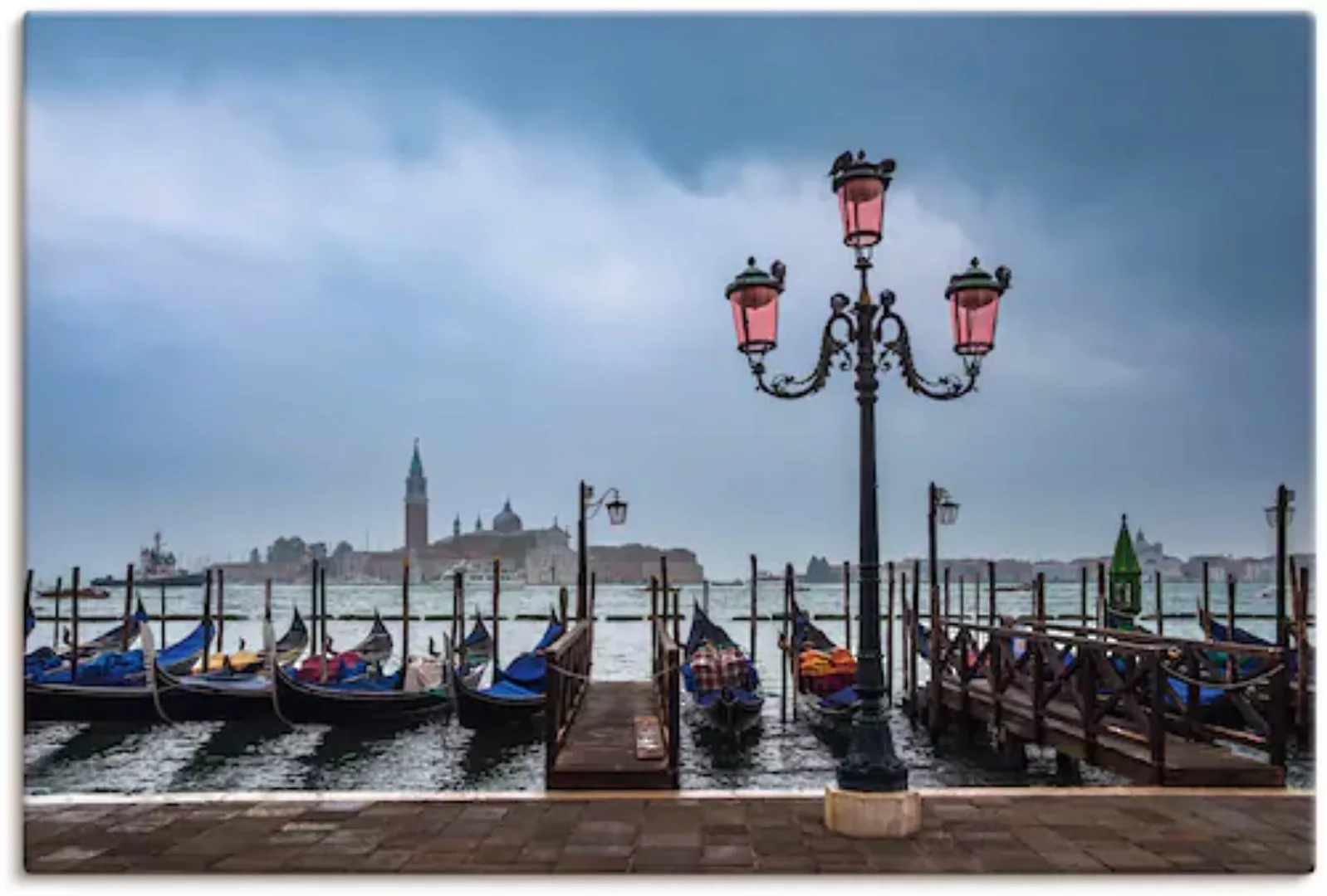 Artland Wandbild "Blick auf die Insel San Giorgio Maggiore", Venedig, (1 St günstig online kaufen