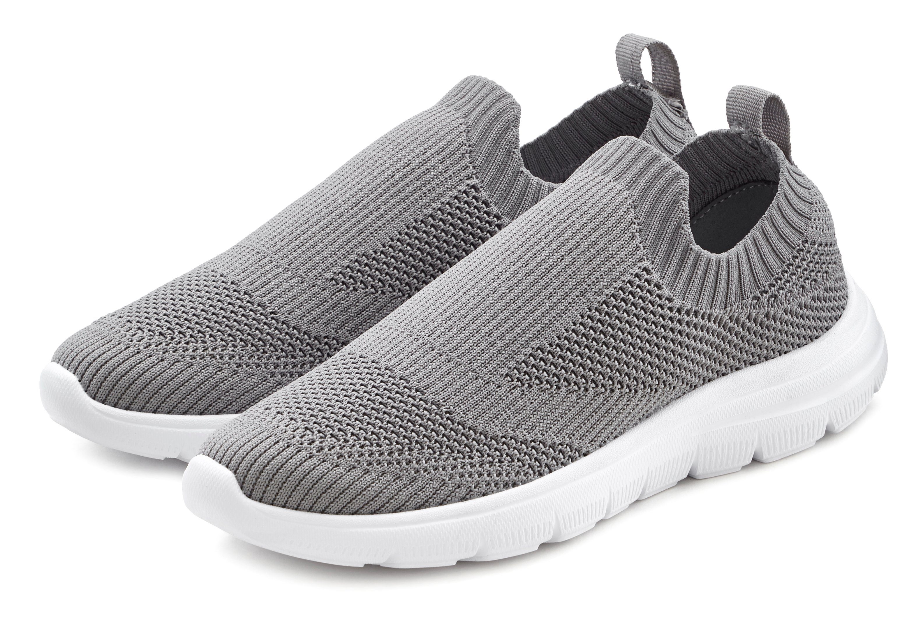 LASCANA Sneaker, Slipper, Halbschuh ultraleicht und zum Reinschlüpfen VEGAN günstig online kaufen