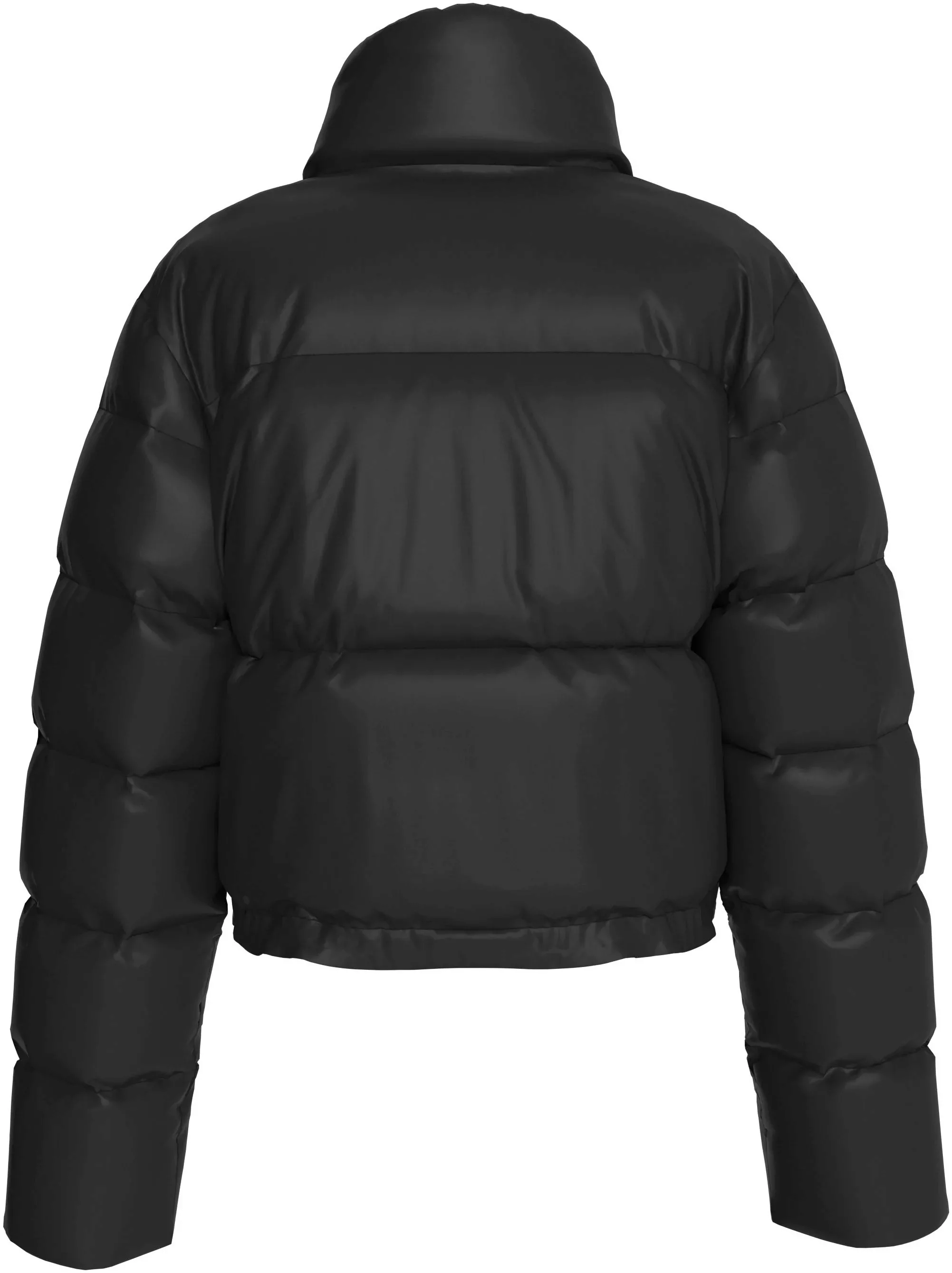 Calvin Klein Jeans Outdoorjacke "MATTE CROPPED ND PUFFER", mit Kapuze, mit günstig online kaufen