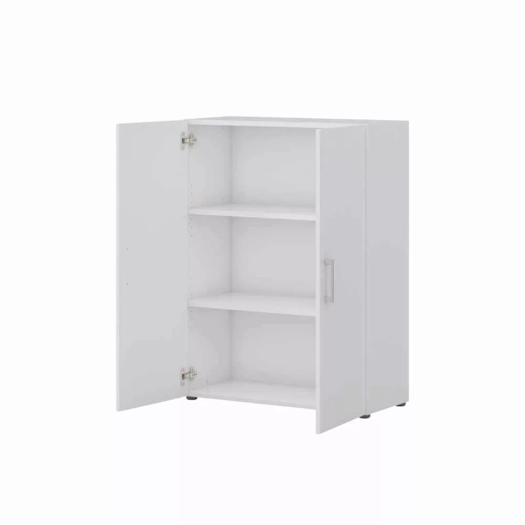 Ordner Büroschrank in Weiß 80 cm günstig online kaufen