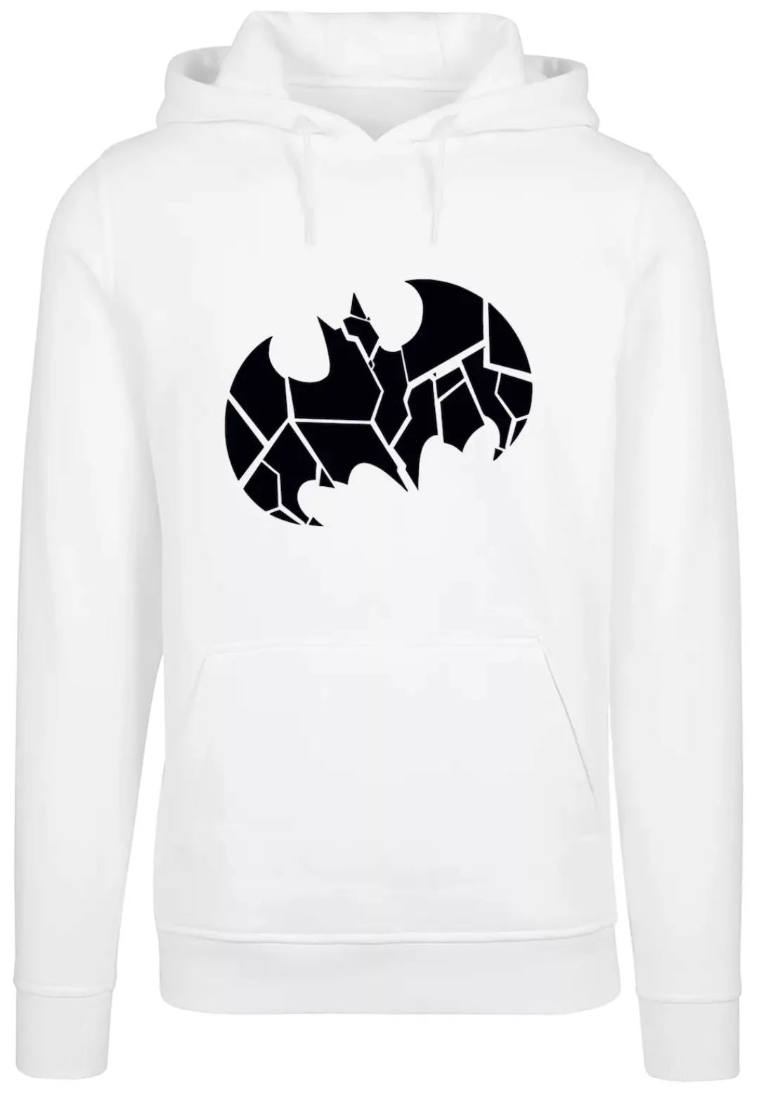 F4NT4STIC Sweatshirt "F4NT4STIC Herren Batman Logo shattered with Fitted he günstig online kaufen