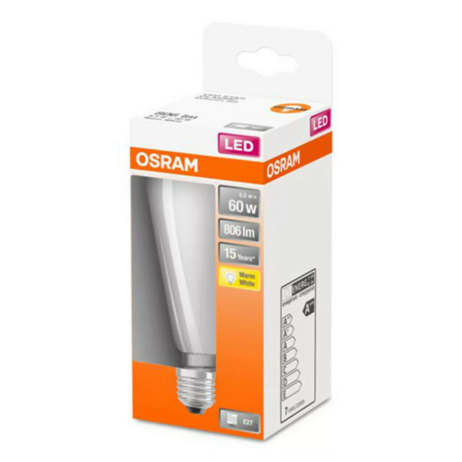 OSRAM Classic ST LED-Lampe E27 6,5W 2.700K opal günstig online kaufen