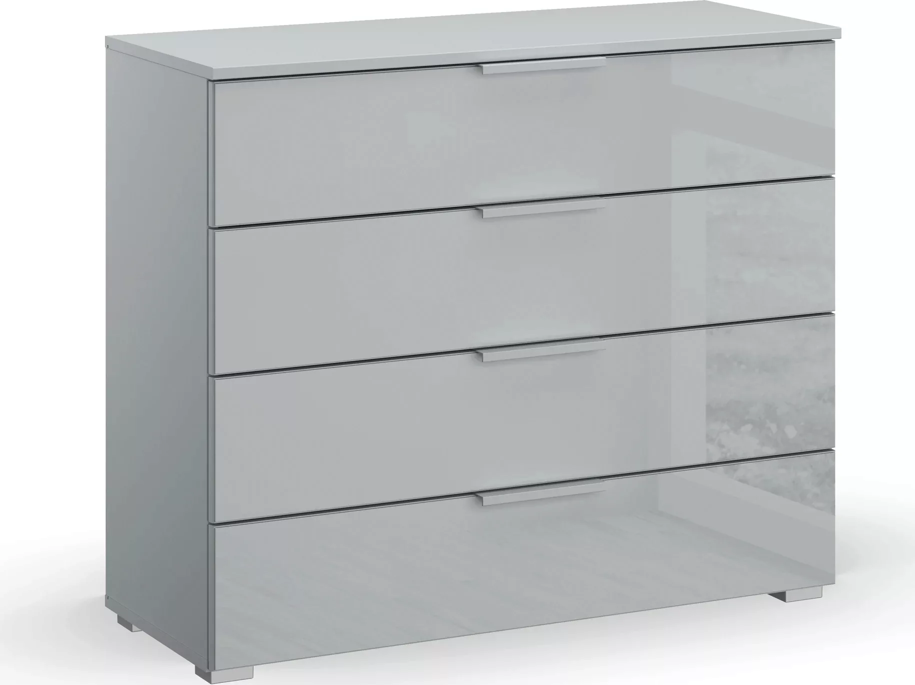 rauch Kommode "Koluna", mit Glasfront, 4 Schubkästen, inkl. 6er-Set Filzbox günstig online kaufen