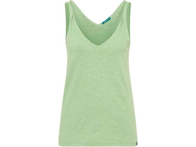 Tranquillo Tanktop tranquillo Bio-Damen-Top mit gezwirbelten Trägern günstig online kaufen