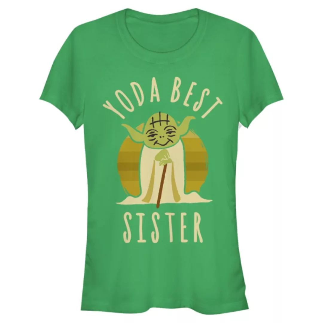 Star Wars - Yoda Best Sister Says - Familie - Frauen T-Shirt günstig online kaufen