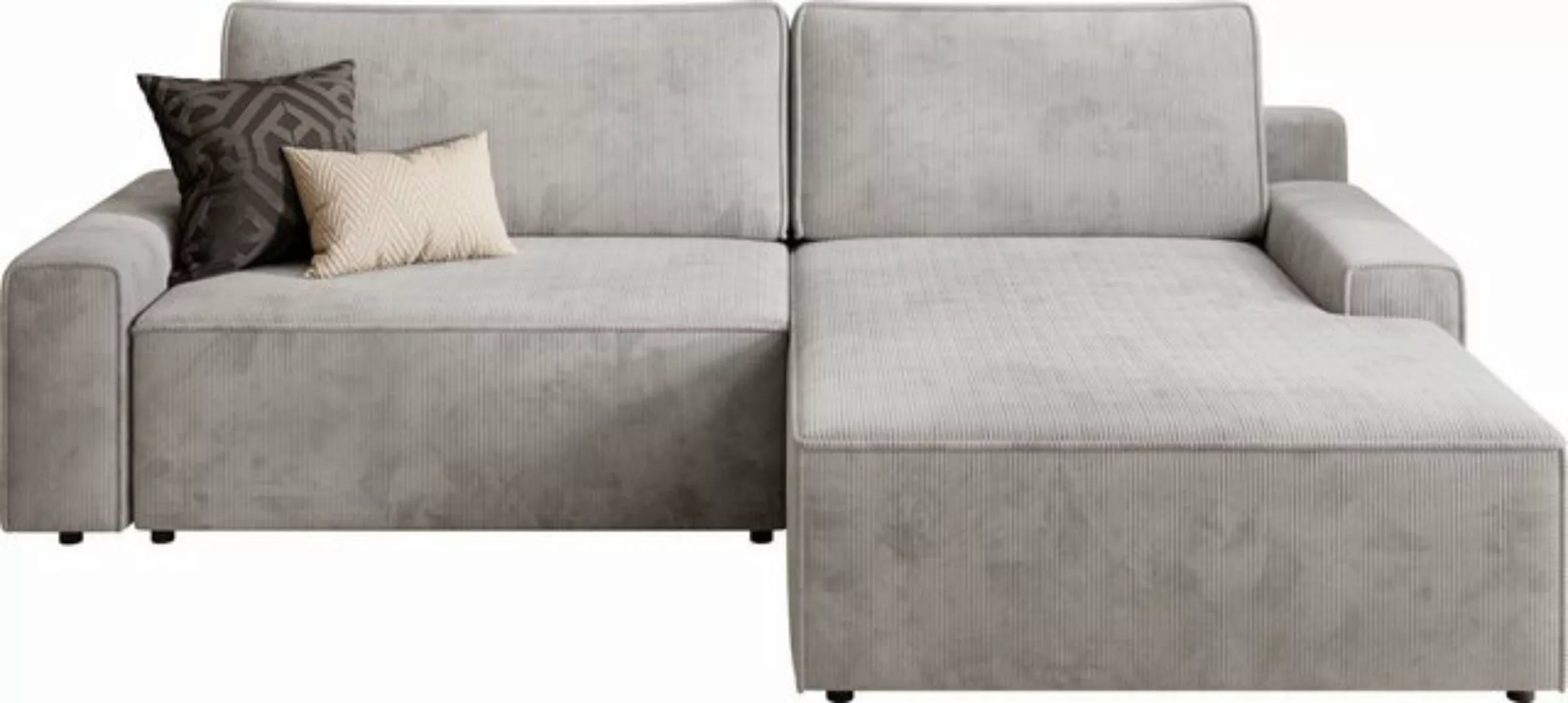 TRENDMANUFAKTUR Ecksofa Challenge, Schlafsofa mit Bettkasten, Couch in L-Fo günstig online kaufen