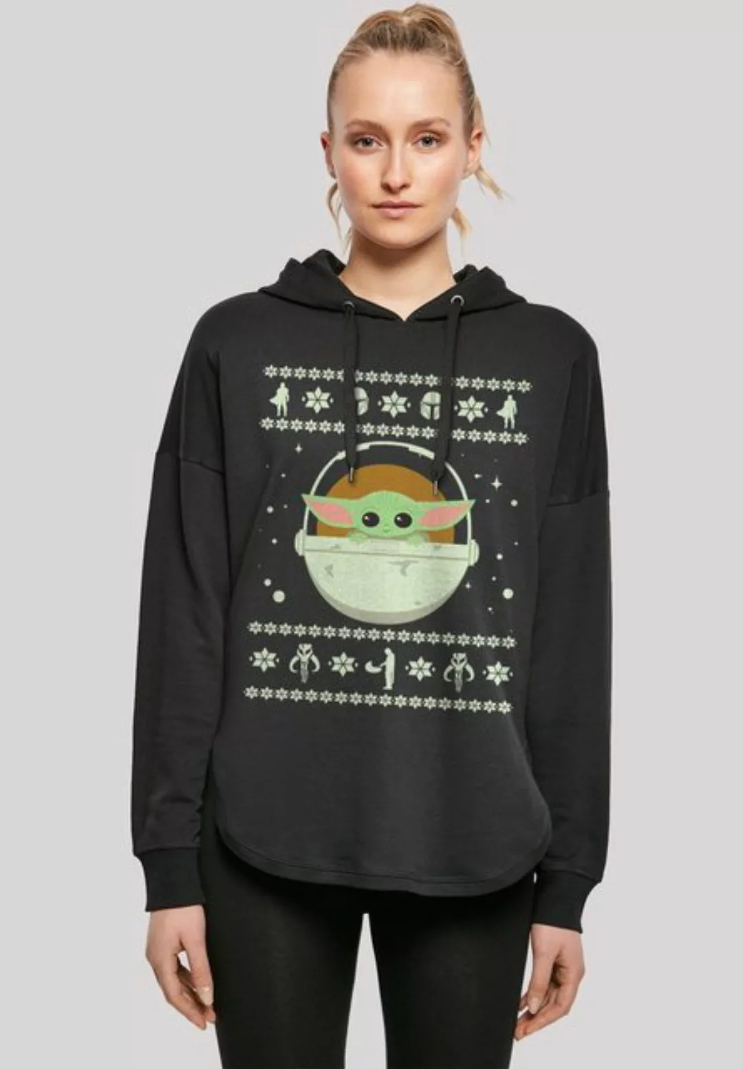 F4NT4STIC Kapuzenpullover "Star Wars The Mundalorian Christmas", Print günstig online kaufen