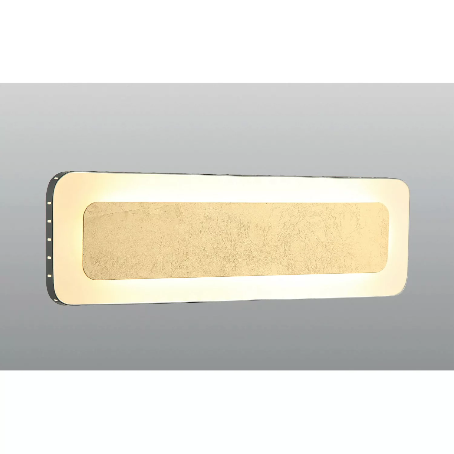 LED Wandleuchte Solaris in Gold und Schwarz 18W 885lm günstig online kaufen