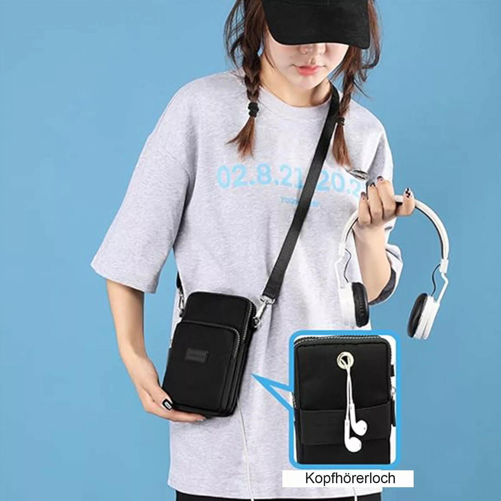 HAUSS SPOLE Schultertasche Damen Brusttasche Bauchtasche günstig online kaufen