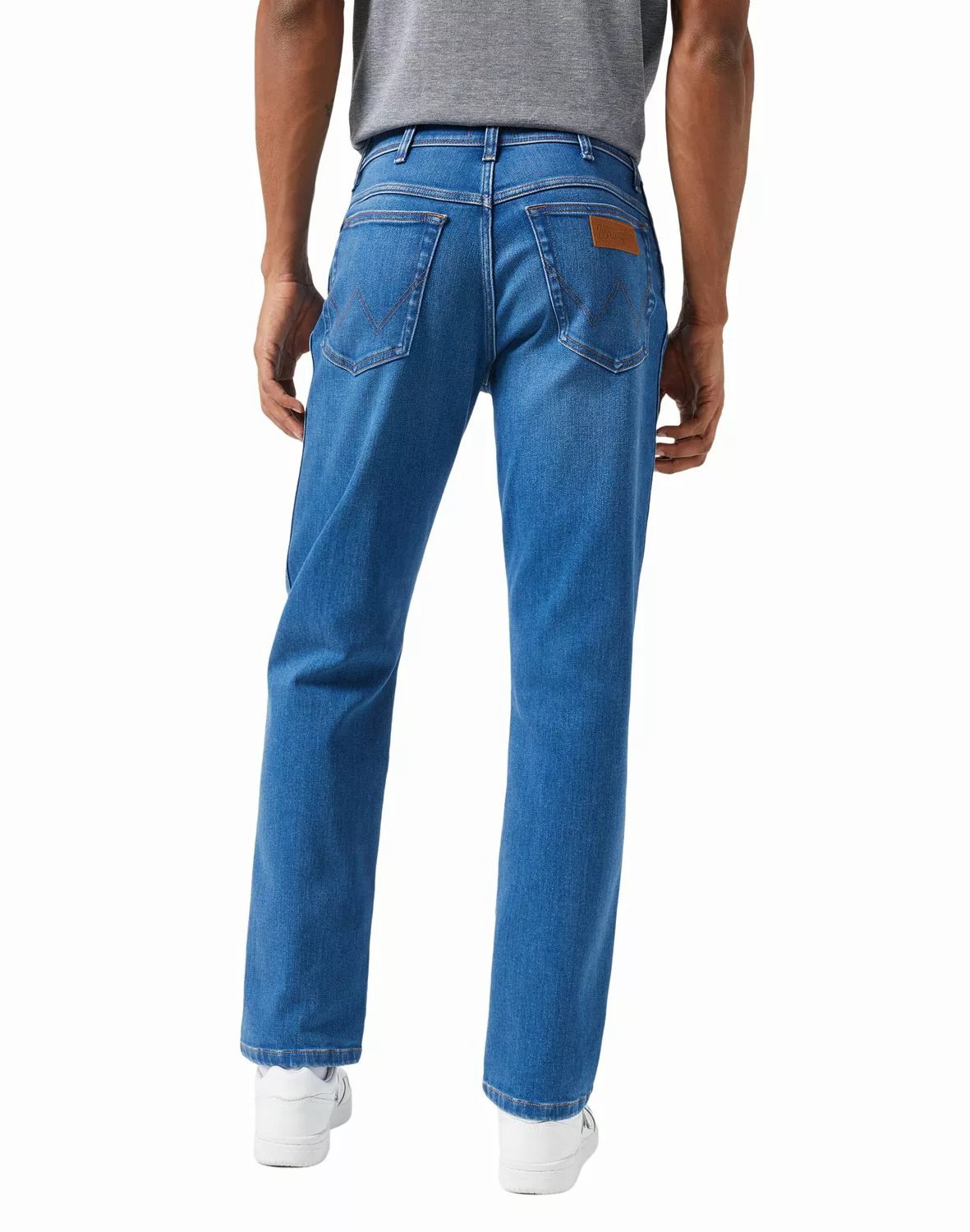 Wrangler Herren Jeans TEXAS - Regular Fit - Blau - Rustic günstig online kaufen