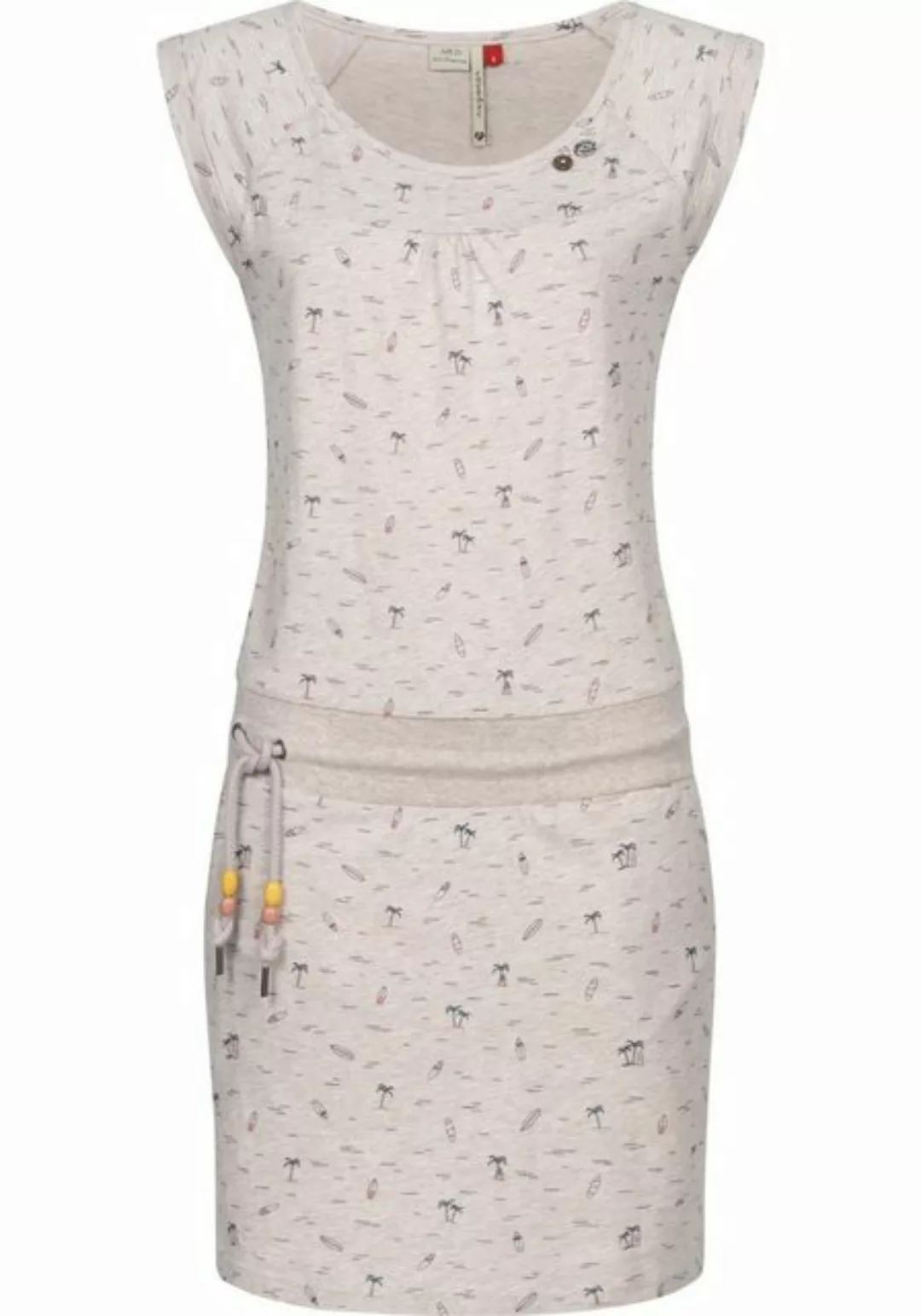 Ragwear Sommerkleid "Penelope", leichtes Baumwoll Kleid mit Print günstig online kaufen
