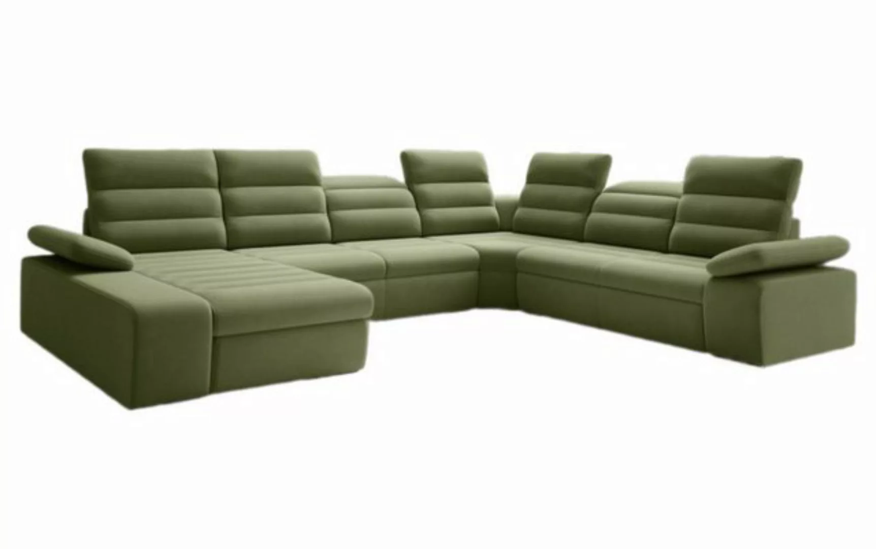 Luxusbetten24 Schlafsofa Designer Sofa Kreta, mit Schlaf - und Klappfunktio günstig online kaufen