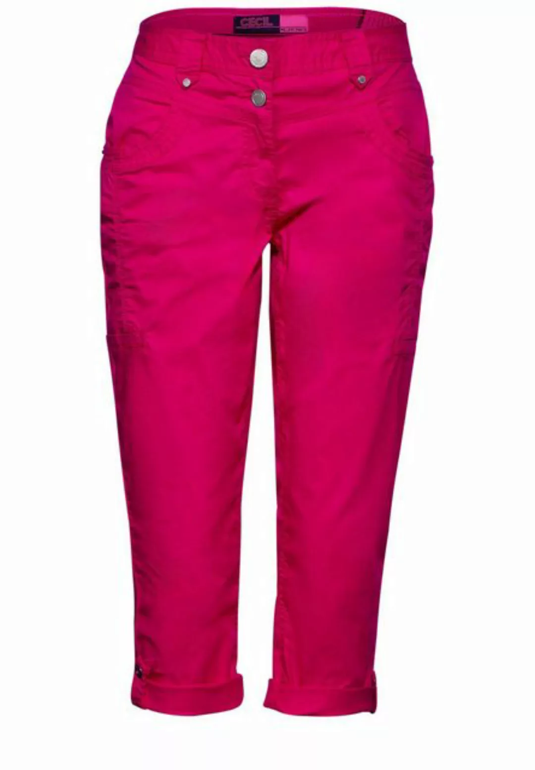 Cecil 3/4-Hose Cecil 3/4 Papertouch Hose in Pink Sorbet (1-tlg) Nicht Vorha günstig online kaufen