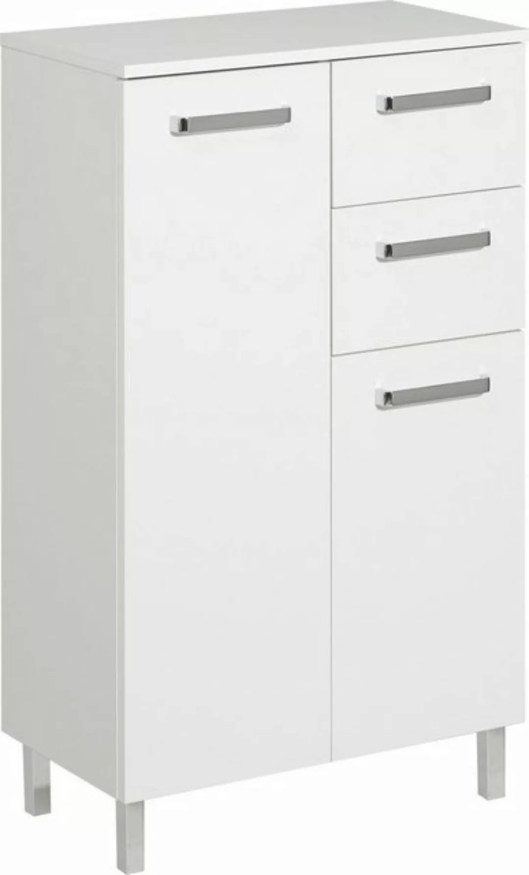 Saphir Unterschrank Quickset Badschrank mit 2 Türen, 2 Schubladen, 60 cm br günstig online kaufen