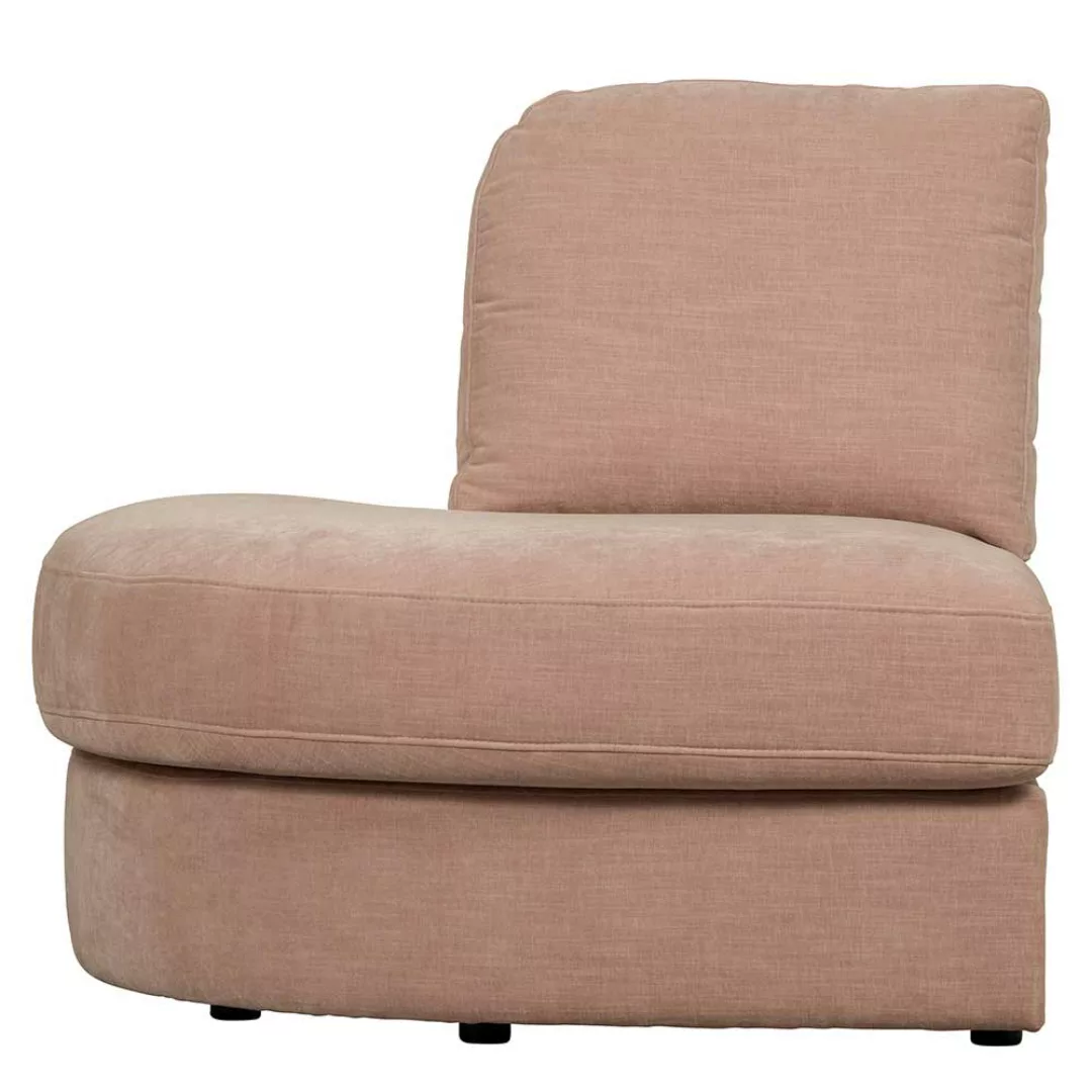 Sofa Modul Element Rundung links in Rosa Rücken echt bezogen günstig online kaufen