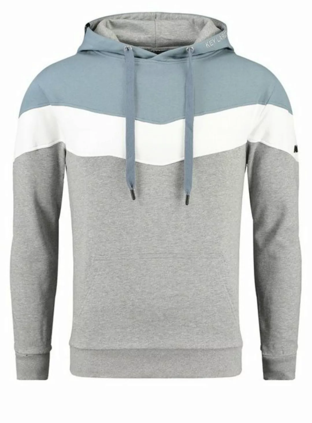 Key Largo Kapuzenpullover für Herren Brainstorm Sweatshirt Kontrast Look MS günstig online kaufen