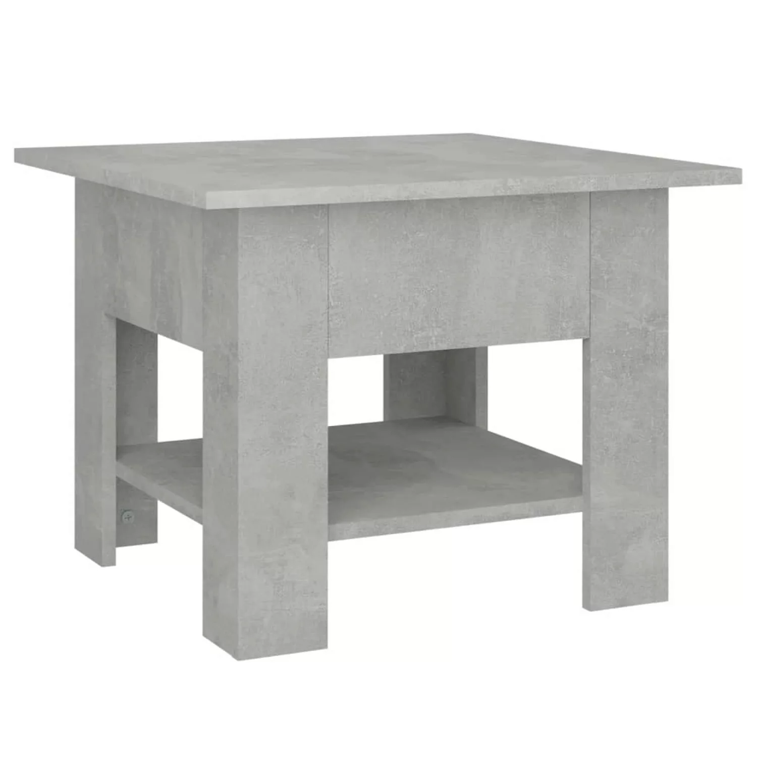 Vidaxl Couchtisch Betongrau 55x55x42 Cm Spanplatte günstig online kaufen