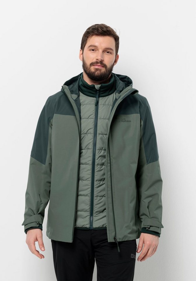 Jack Wolfskin 3-in-1-Funktionsjacke GLAABACH 3IN1 JKT M günstig online kaufen