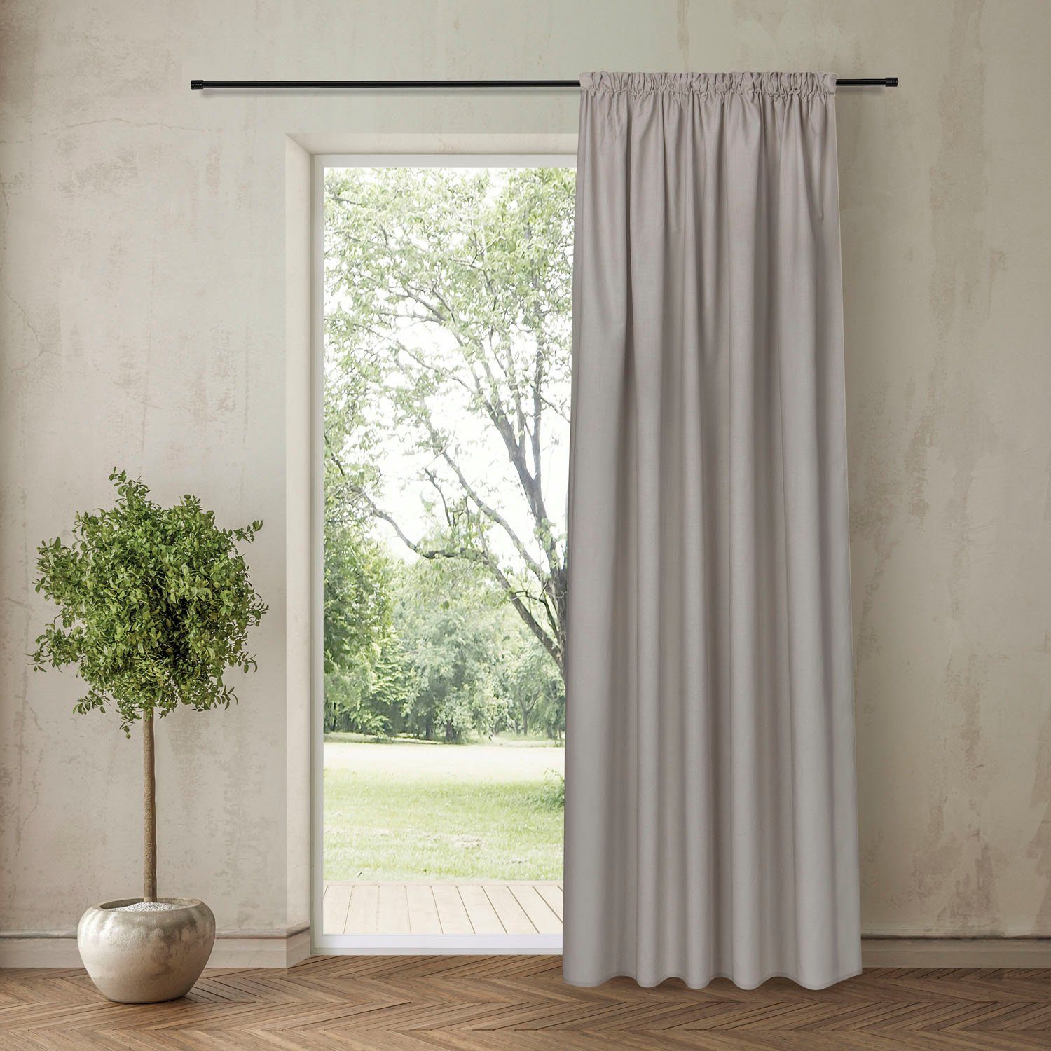 Feel of Nature Gardine Torben, Kräuselband günstig online kaufen