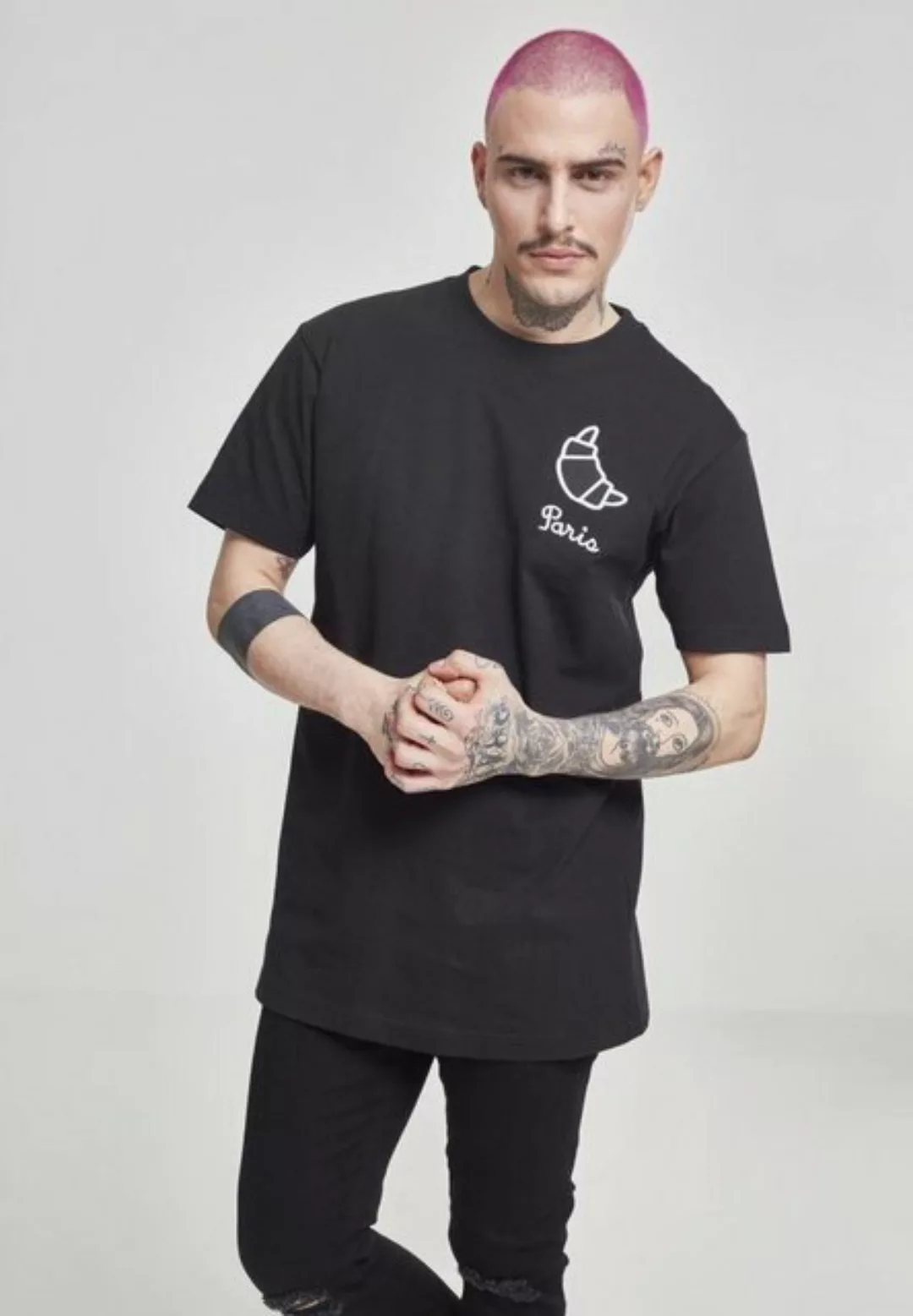 MisterTee T-Shirt "MisterTee Herren Paris Tee" günstig online kaufen