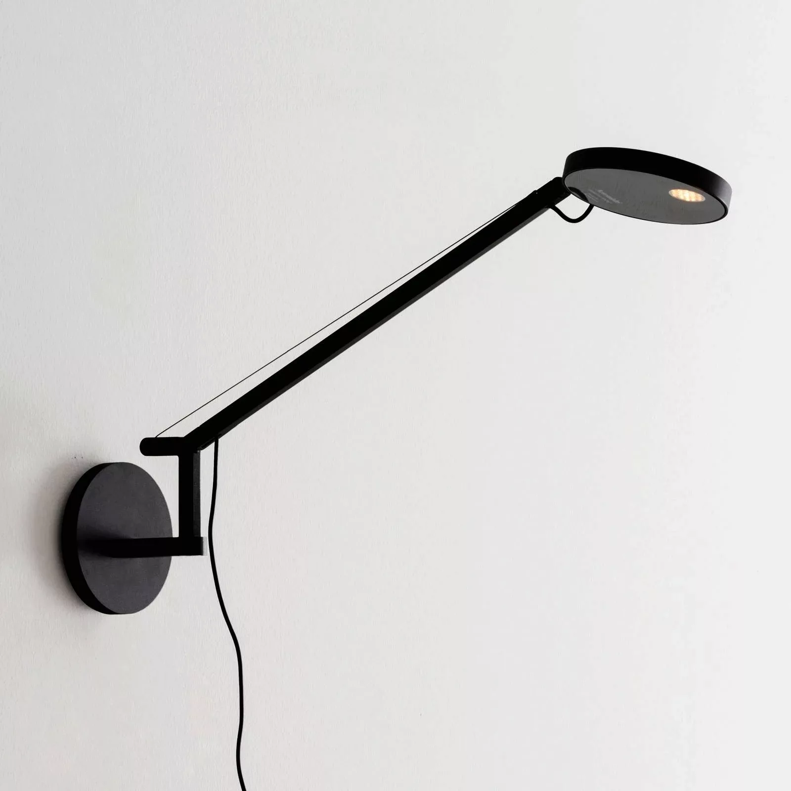 Artemide Demetra Micro Wandleuchte 2.700K schwarz günstig online kaufen