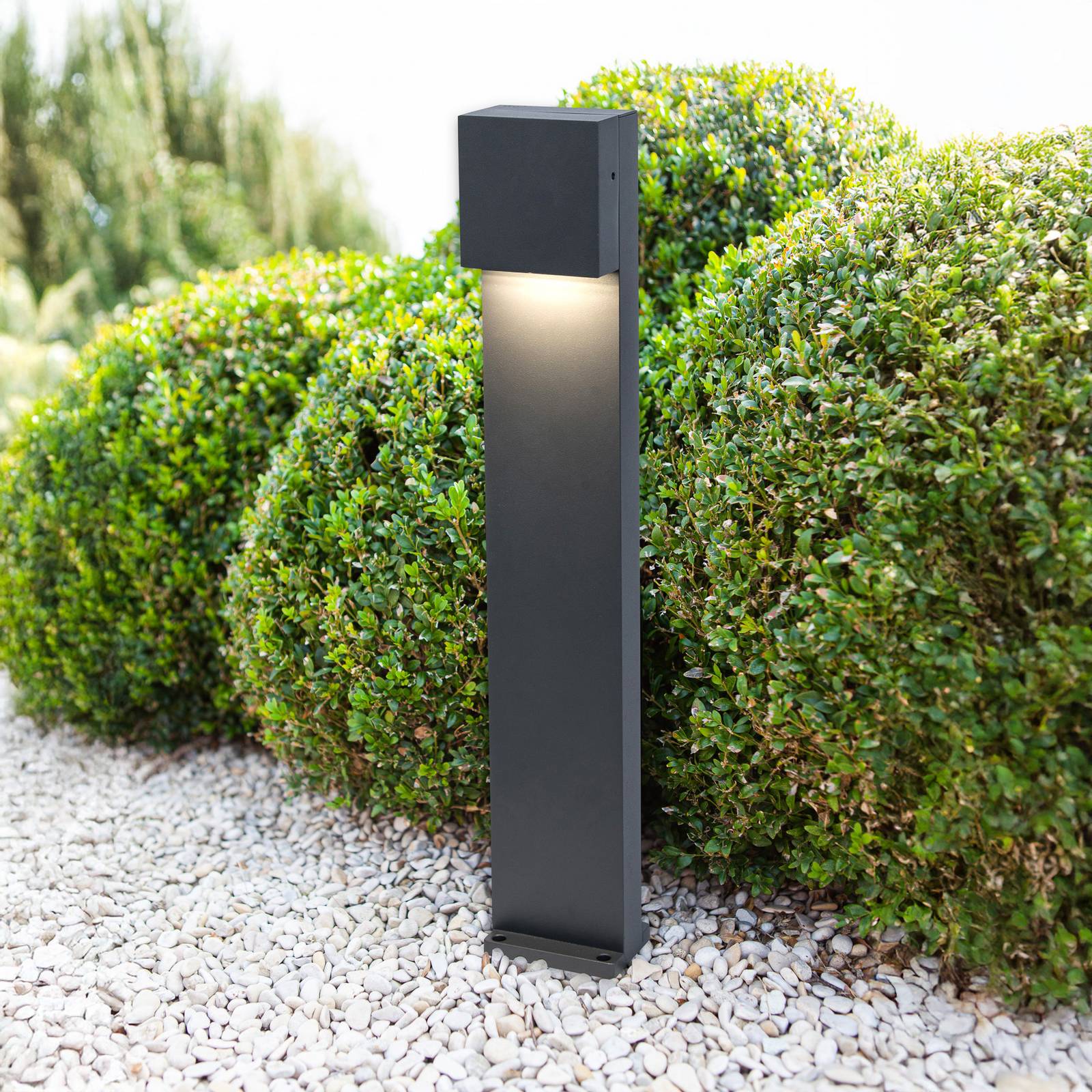 LED-Wegeleuchte Gemini FX, IP54, anthrazit günstig online kaufen