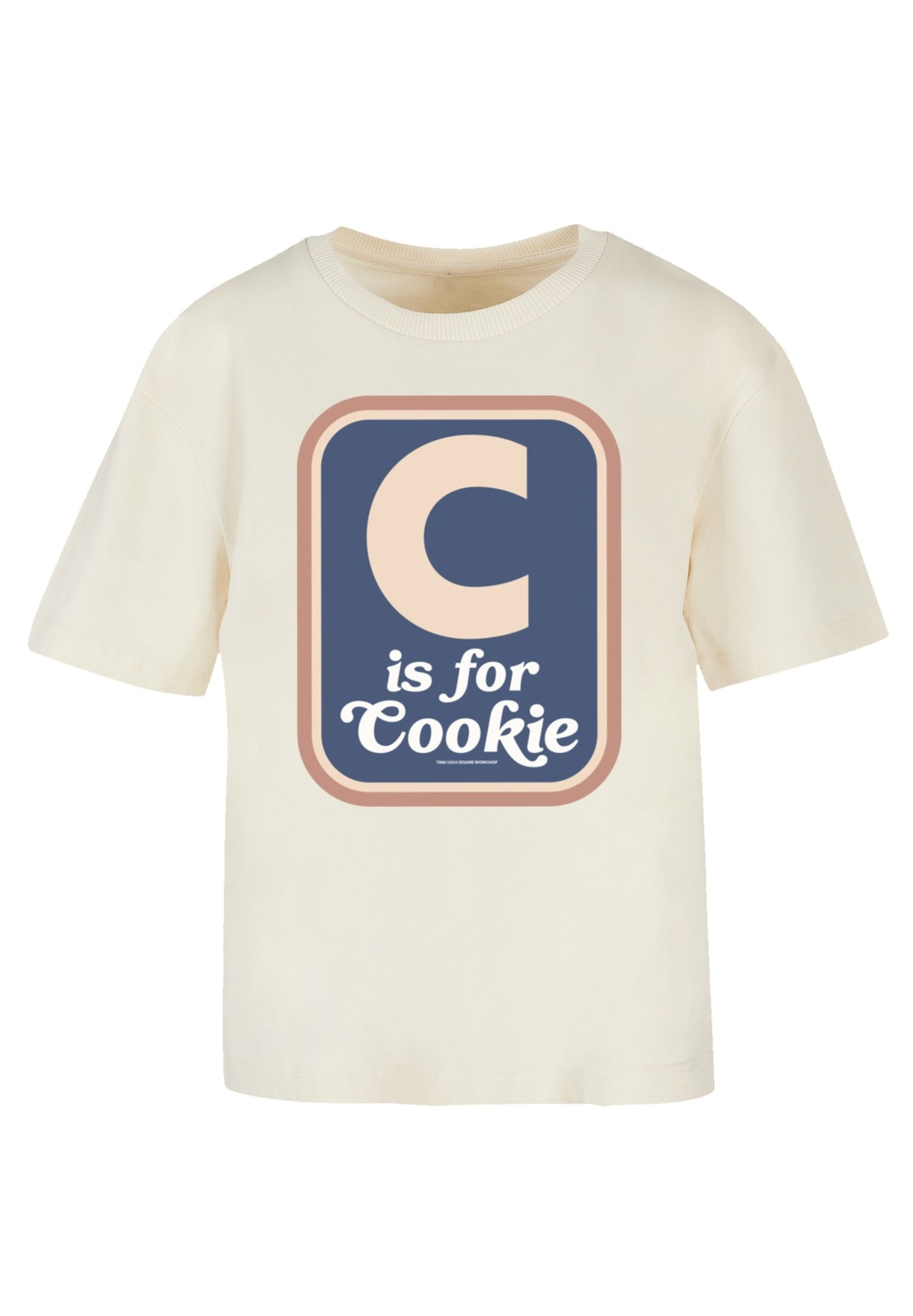 F4NT4STIC T-Shirt "Sesamstraße C is for Cookie", Premium Qualität, Weihnach günstig online kaufen