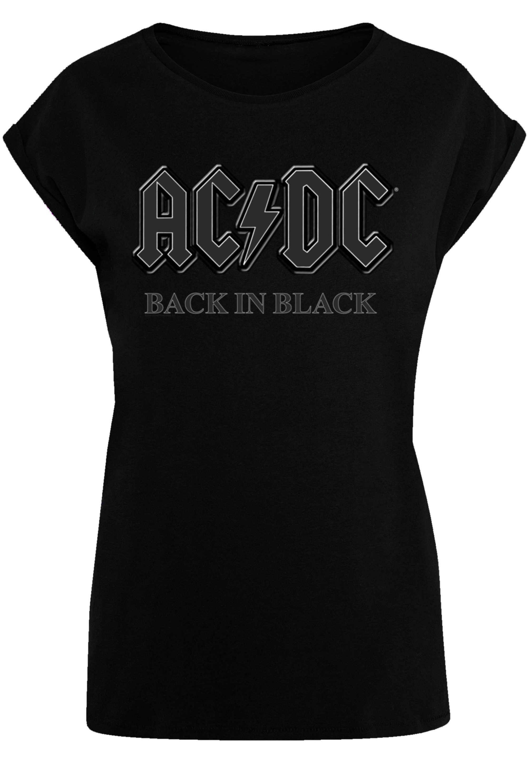 F4NT4STIC T-Shirt ACDC Back in Black günstig online kaufen