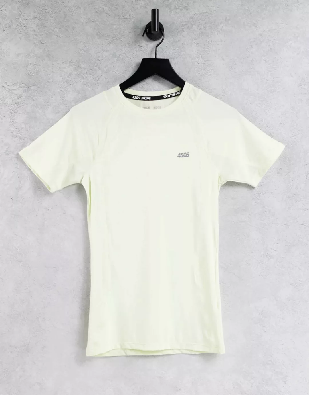 ASOS 4505 – Eng anliegendes Sport-T-Shirt aus recyceltem Polyester-Grün günstig online kaufen