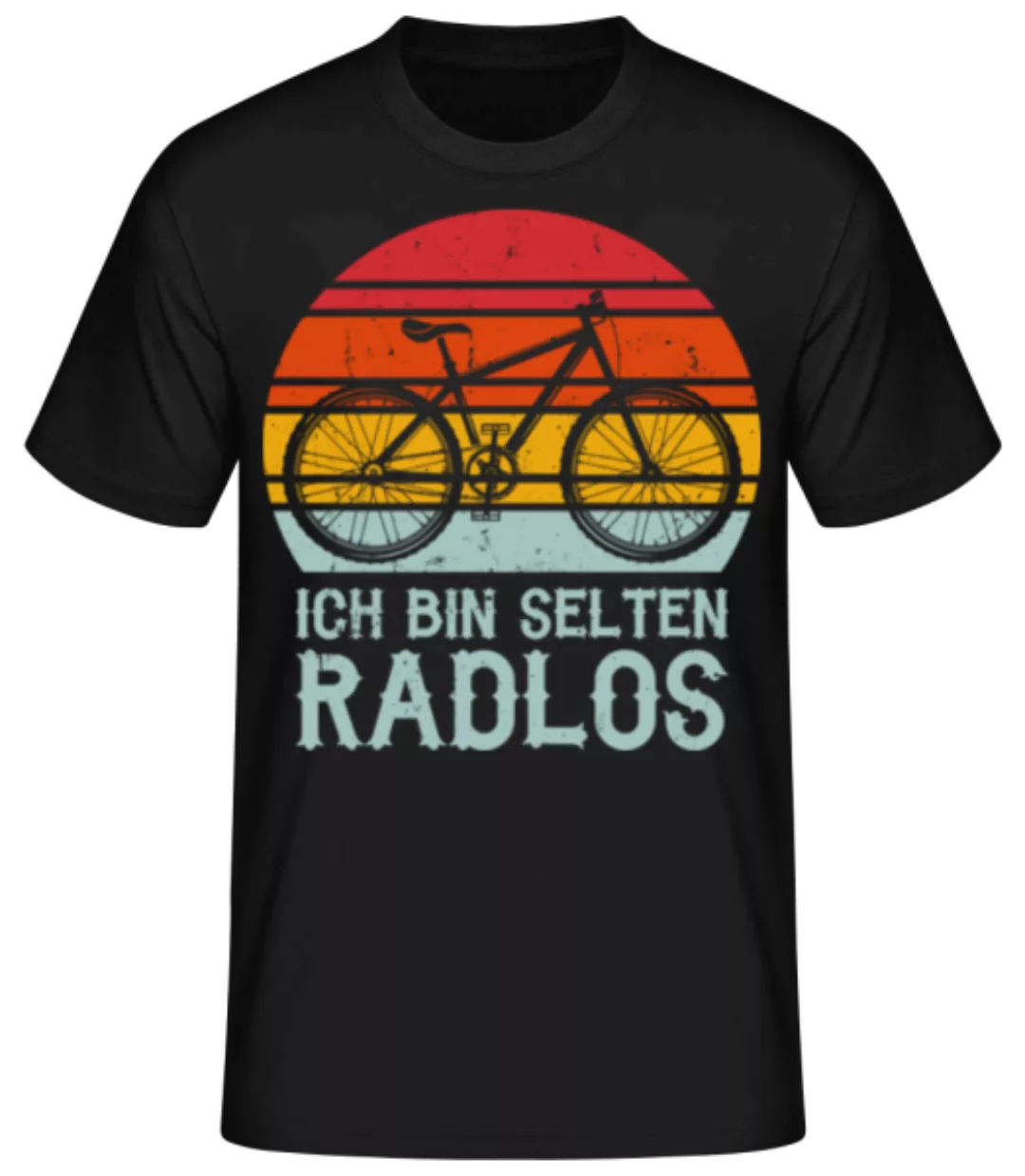 Ich bin selten Radlos · Männer Basic T-Shirt günstig online kaufen