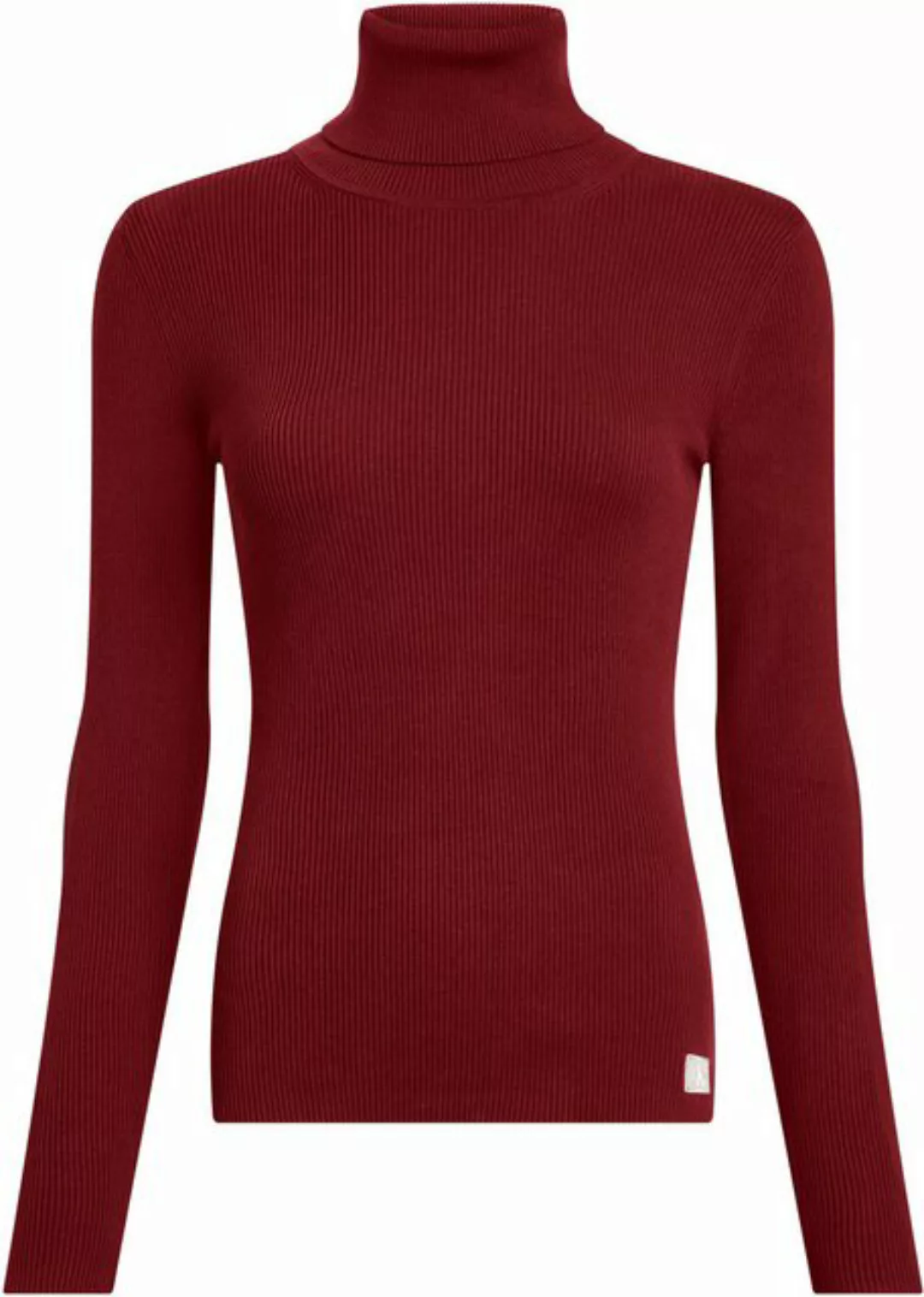 Calvin Klein Jeans Rollkragenpullover WOVEN LABEL ROLL NECK SWEATER mit Log günstig online kaufen