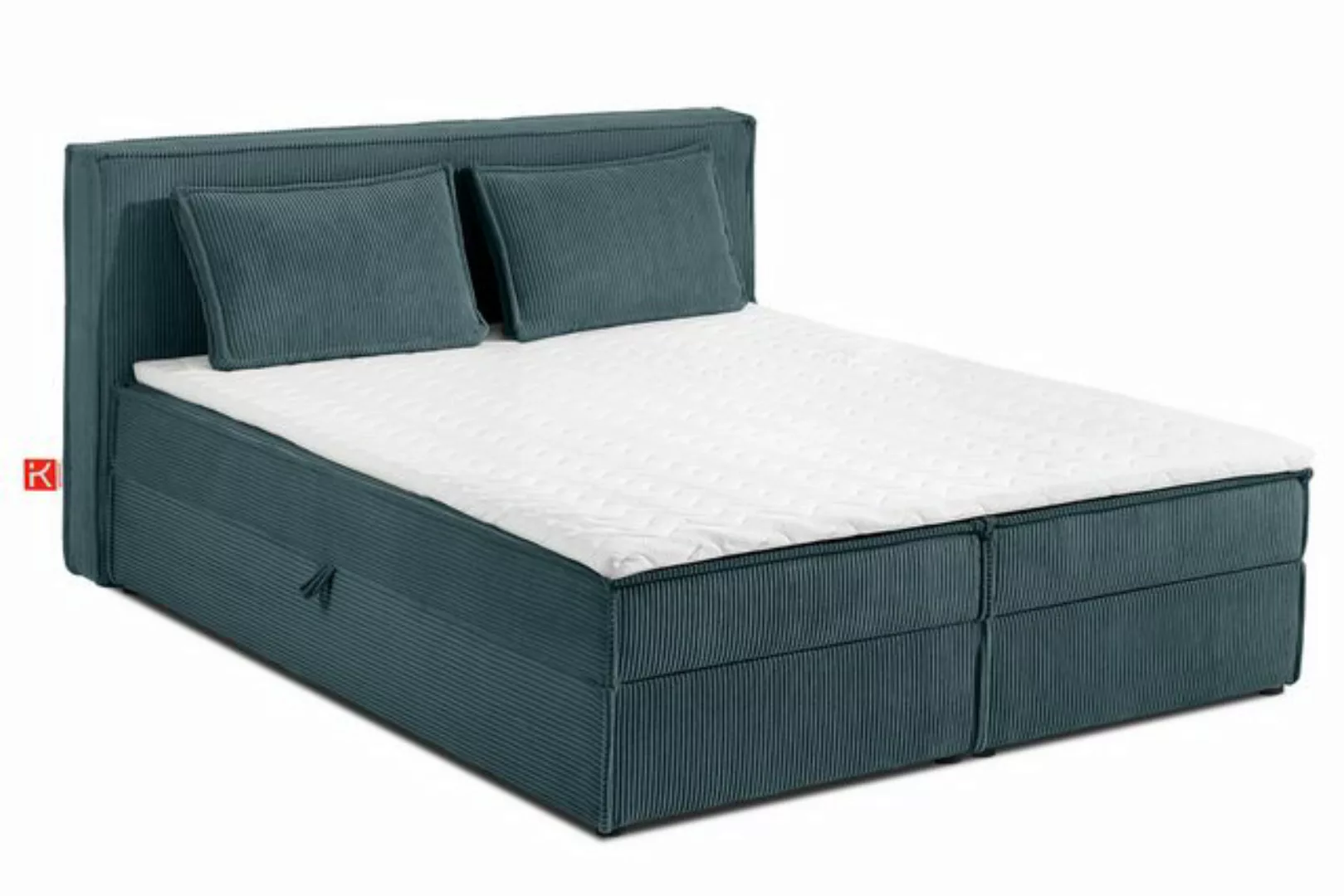 KONSIMO Boxspringbett ROTI Kontinentalbett, inkl. Matratze und Kaltschaum T günstig online kaufen