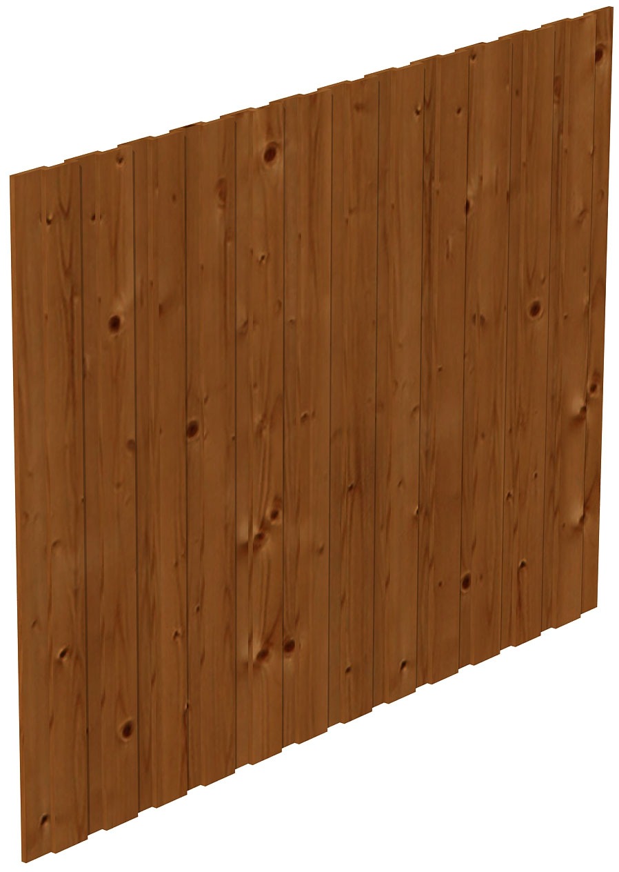 Skan Holz Seitenwand Deckelschalung 230 x 180 cm Fichte Eiche hell günstig online kaufen