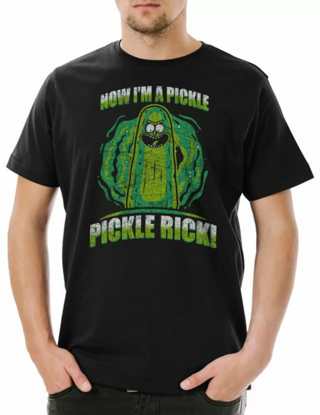 Urban Backwoods Print-Shirt Pickle Rick Herren T-Shirt Rick Sanchez Beth Sm günstig online kaufen