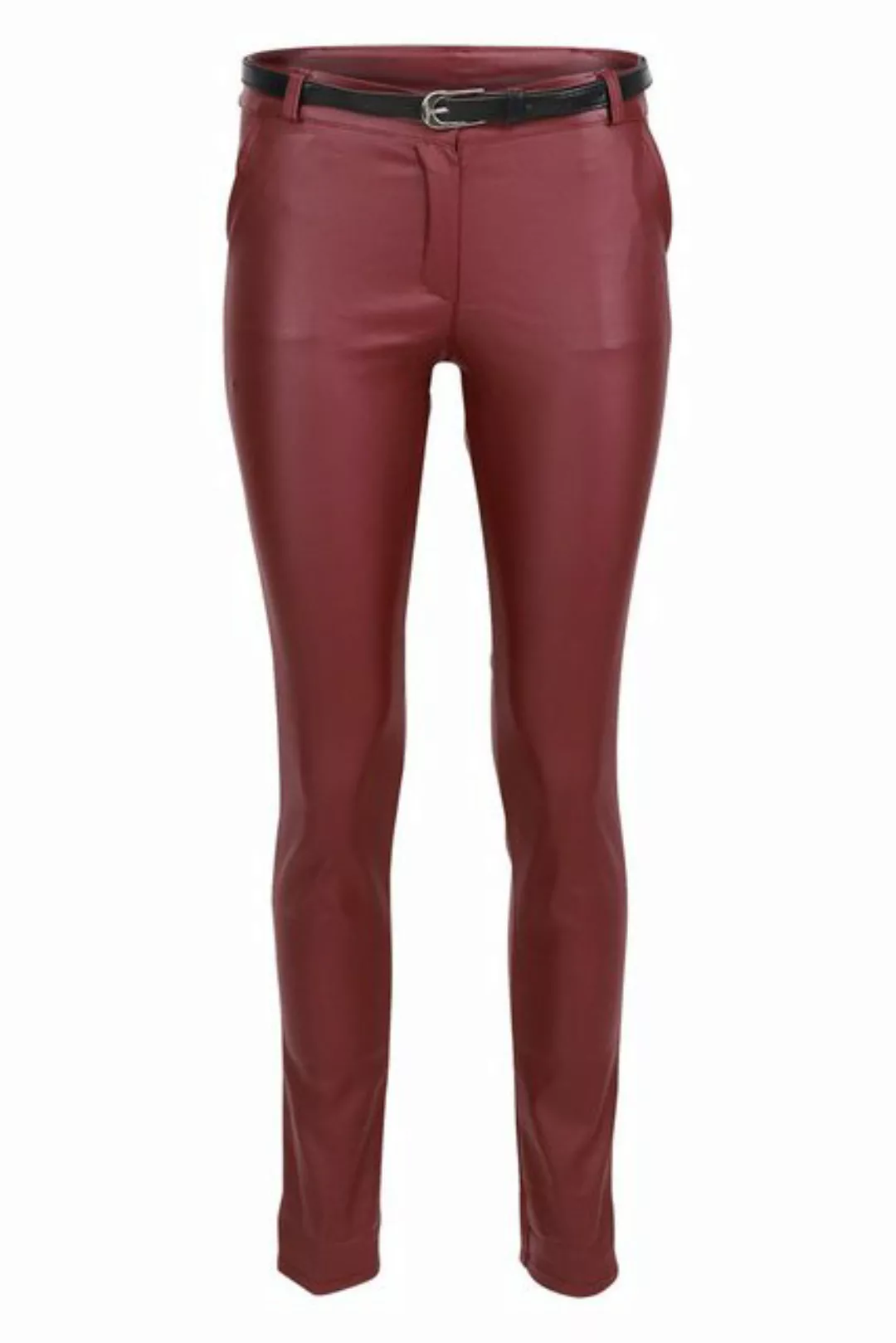 malito more than fashion Chinohose 1031 unifarbene stretch Basic Hose in Le günstig online kaufen