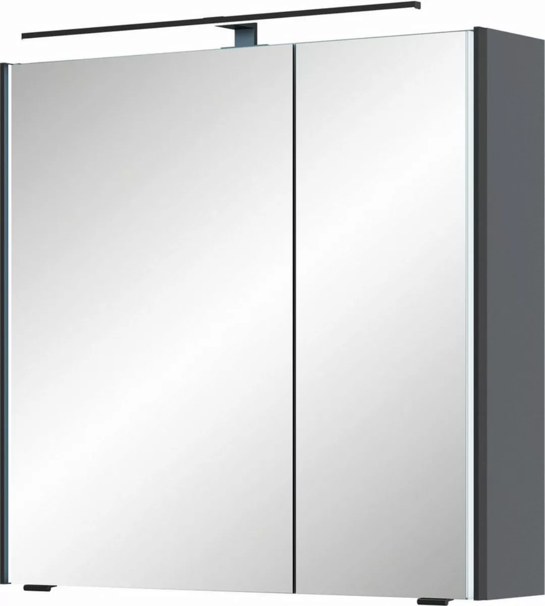 Saphir Spiegelschrank Serie 7045 Badezimmer-Spiegelschrank inkl. LED-Beleuc günstig online kaufen