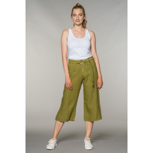 Fv-flor:Ina | Wide Leg | High Waist | Culotte | Pure Linen günstig online kaufen