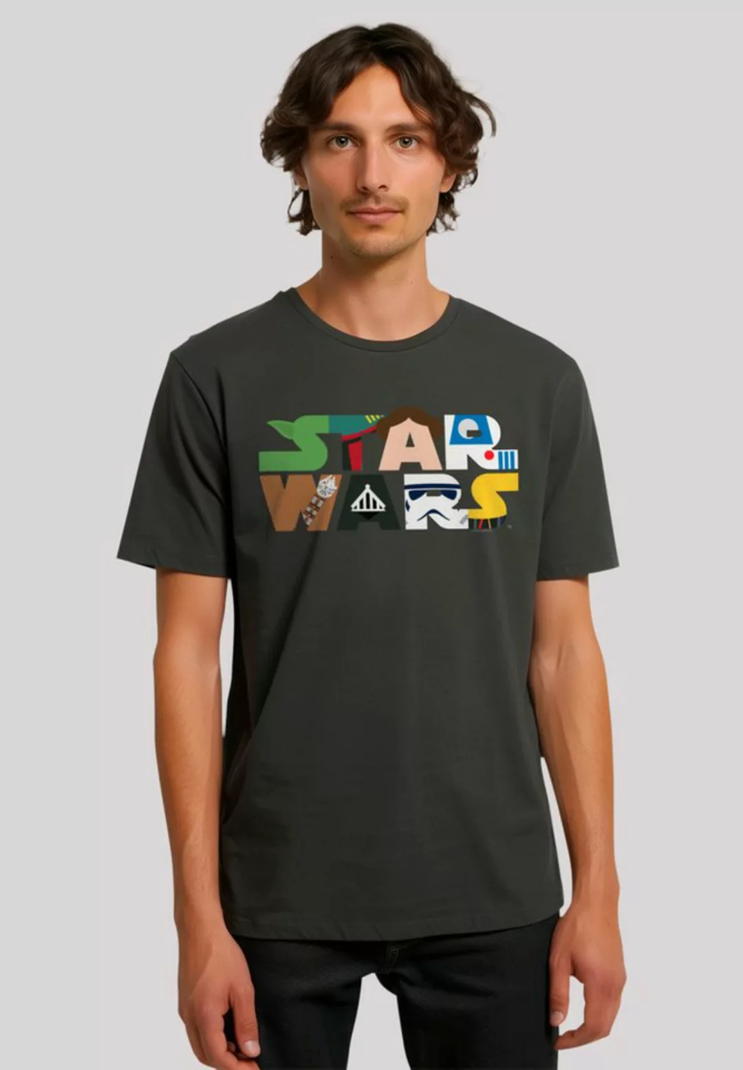 F4NT4STIC T-Shirt Star Wars Character Logo Premium Qualität günstig online kaufen