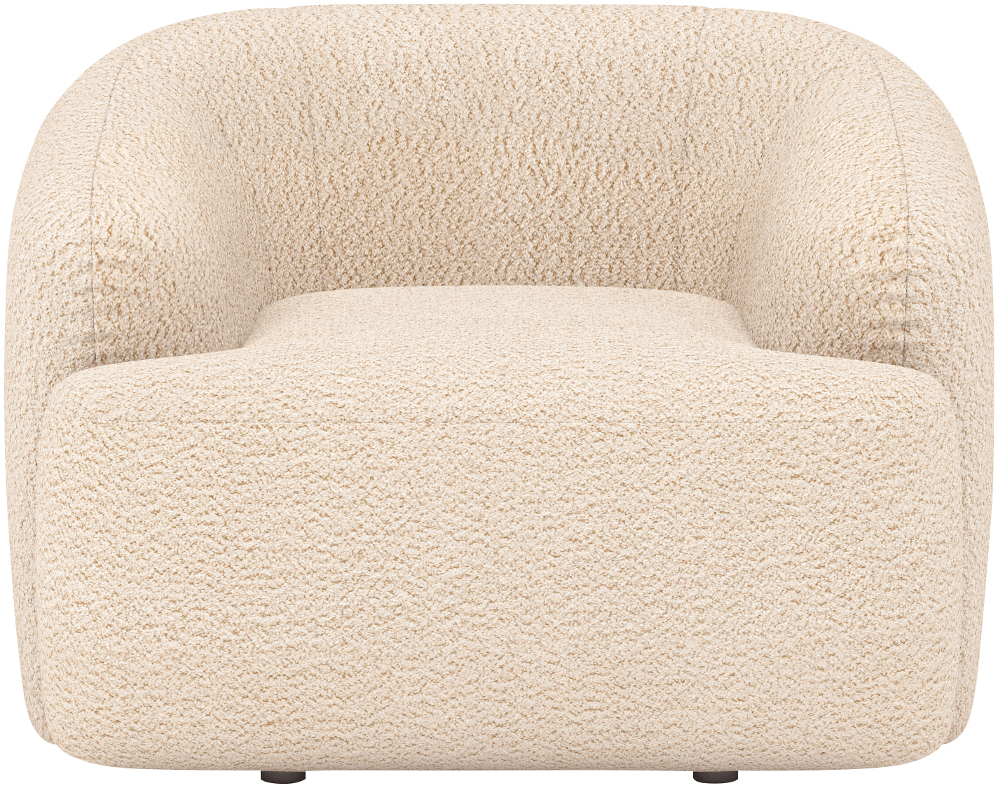 INOSIGN Sessel »Nergal, B/T/H, 120/110/81 cm«, Großer Sessel mit Wellenunte günstig online kaufen