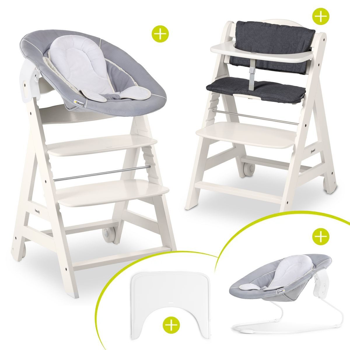 Hauck Hochstuhl Beta Plus White - günstig online kaufen