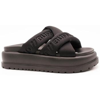 Buffalo Pantolette "Buffalo Pantoletten Lederimitat/Textil" günstig online kaufen
