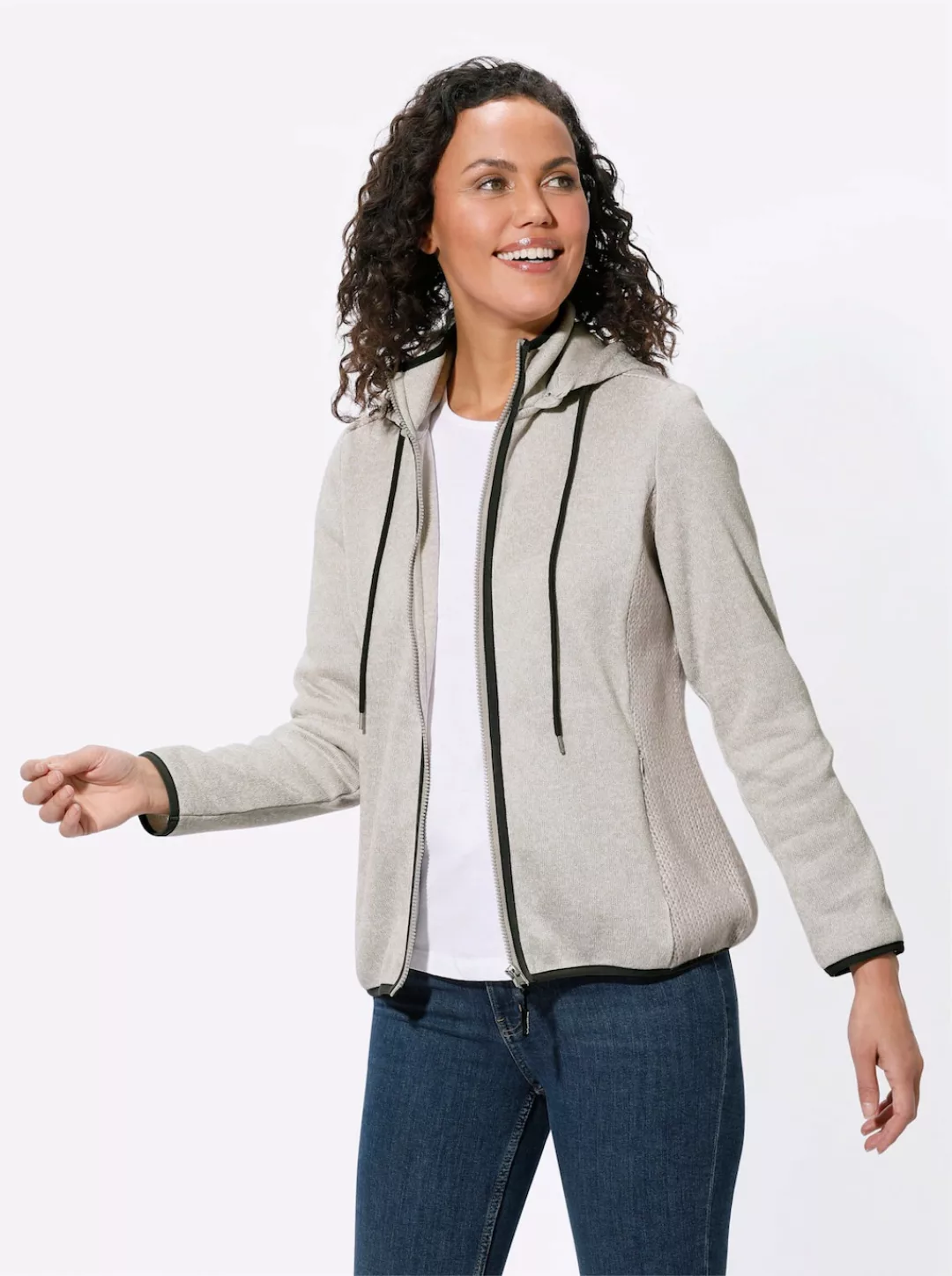 Casual Looks Fleecejacke günstig online kaufen