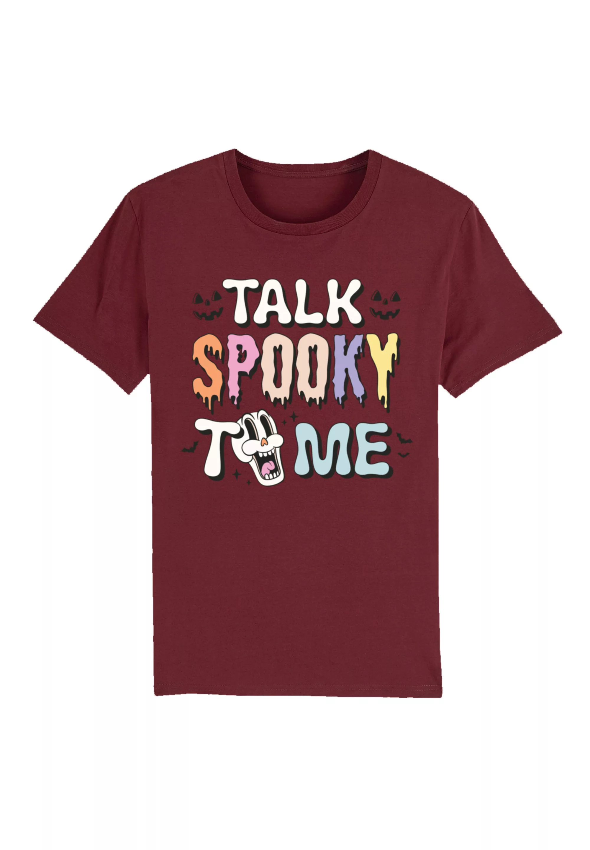 F4NT4STIC T-Shirt "Retro Halloween Talk Spooky to Me", Premium Qualität günstig online kaufen