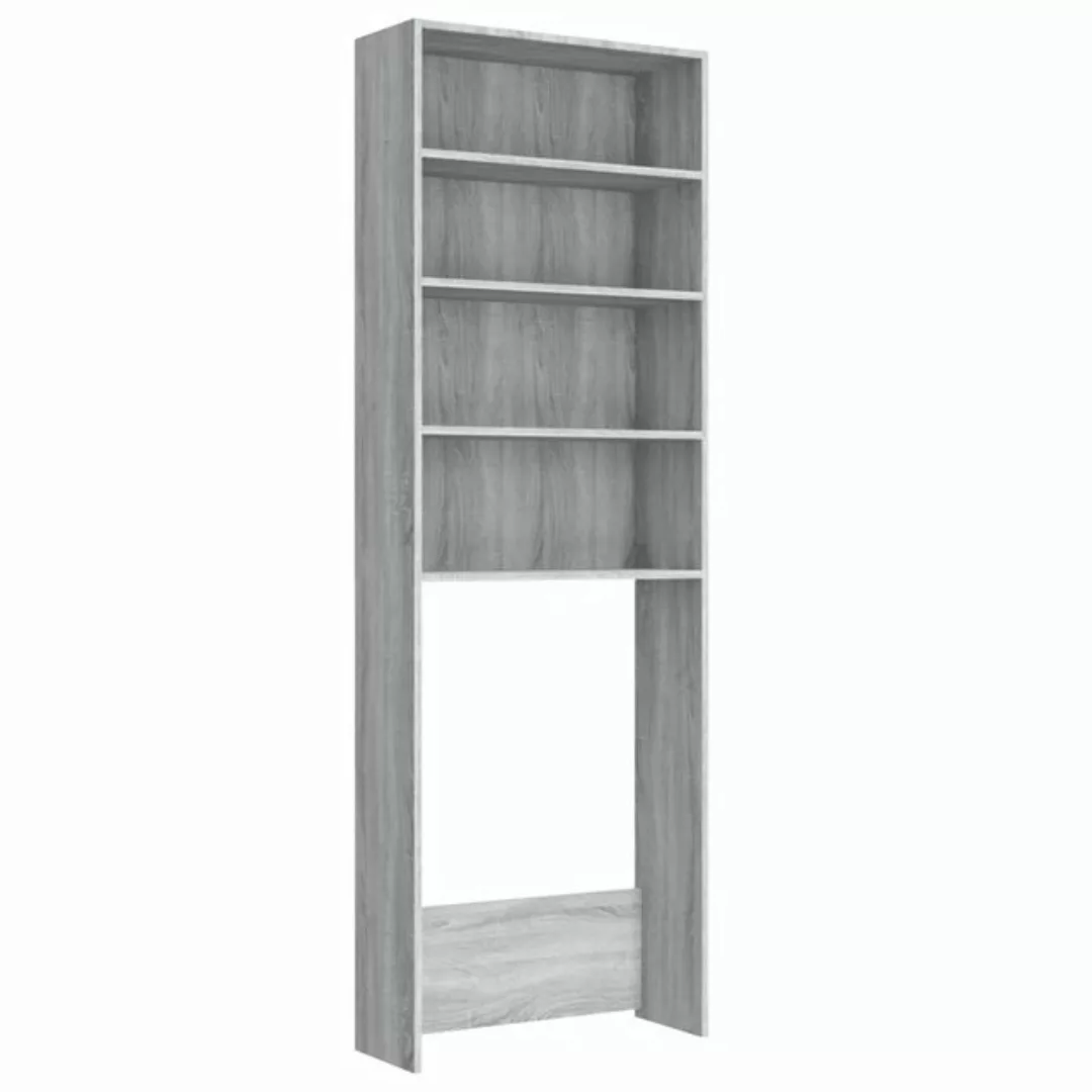 vidaXL Waschmaschinenumbauschrank Waschmaschinenschrank Grau Sonoma 64x24x1 günstig online kaufen