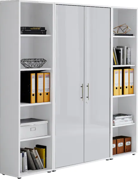 BMG Möbel Büromöbel-Set "Tabor", besteht aus 1 Aktenschrank und 2 Regalen günstig online kaufen