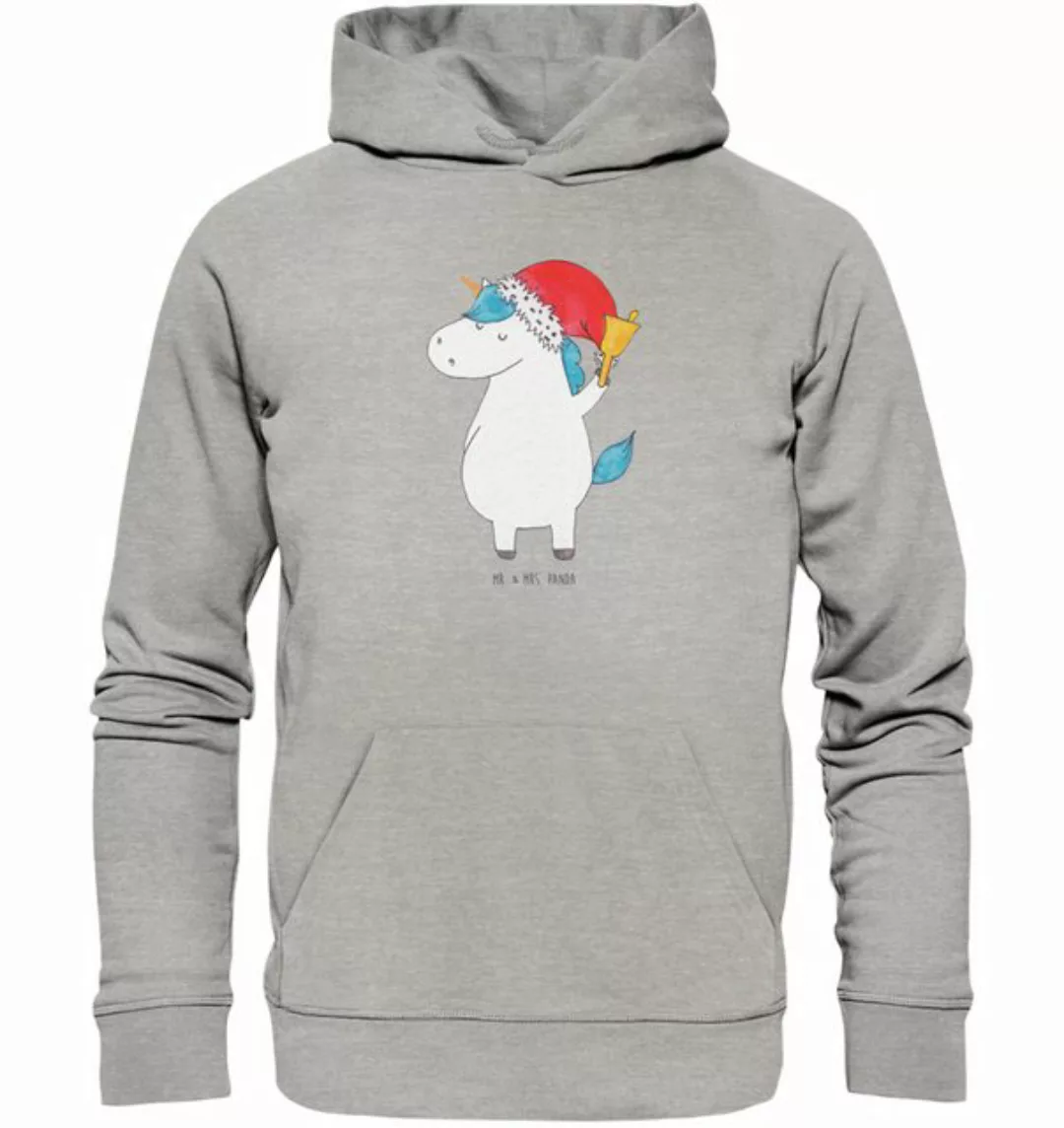 Mr. & Mrs. Panda Hoodie Größe XS Einhorn Weihnachtsmann - Heather Grey - Ge günstig online kaufen