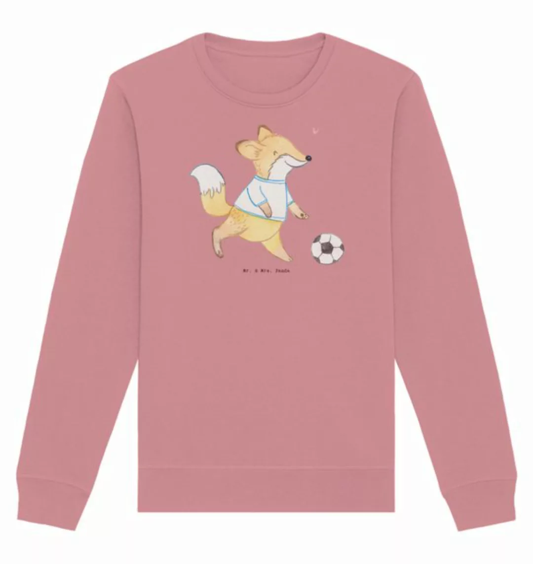 Mr. & Mrs. Panda Longpullover Fuchs Fußball spielen Größe L - Canyon Pink - günstig online kaufen