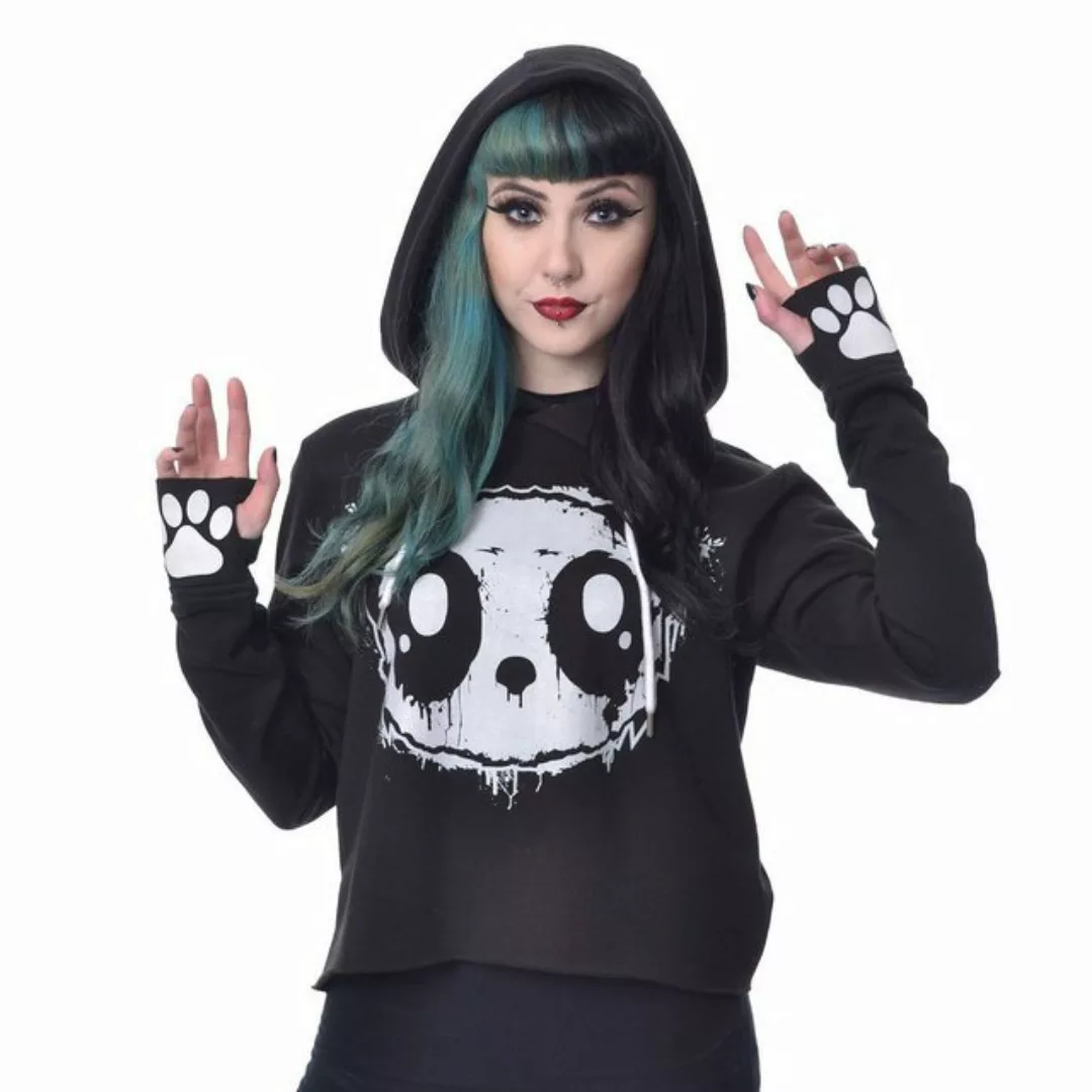 Killer Panda Kapuzensweatshirt KP Fracture Pullover Cute Kawaii Anime Manga günstig online kaufen