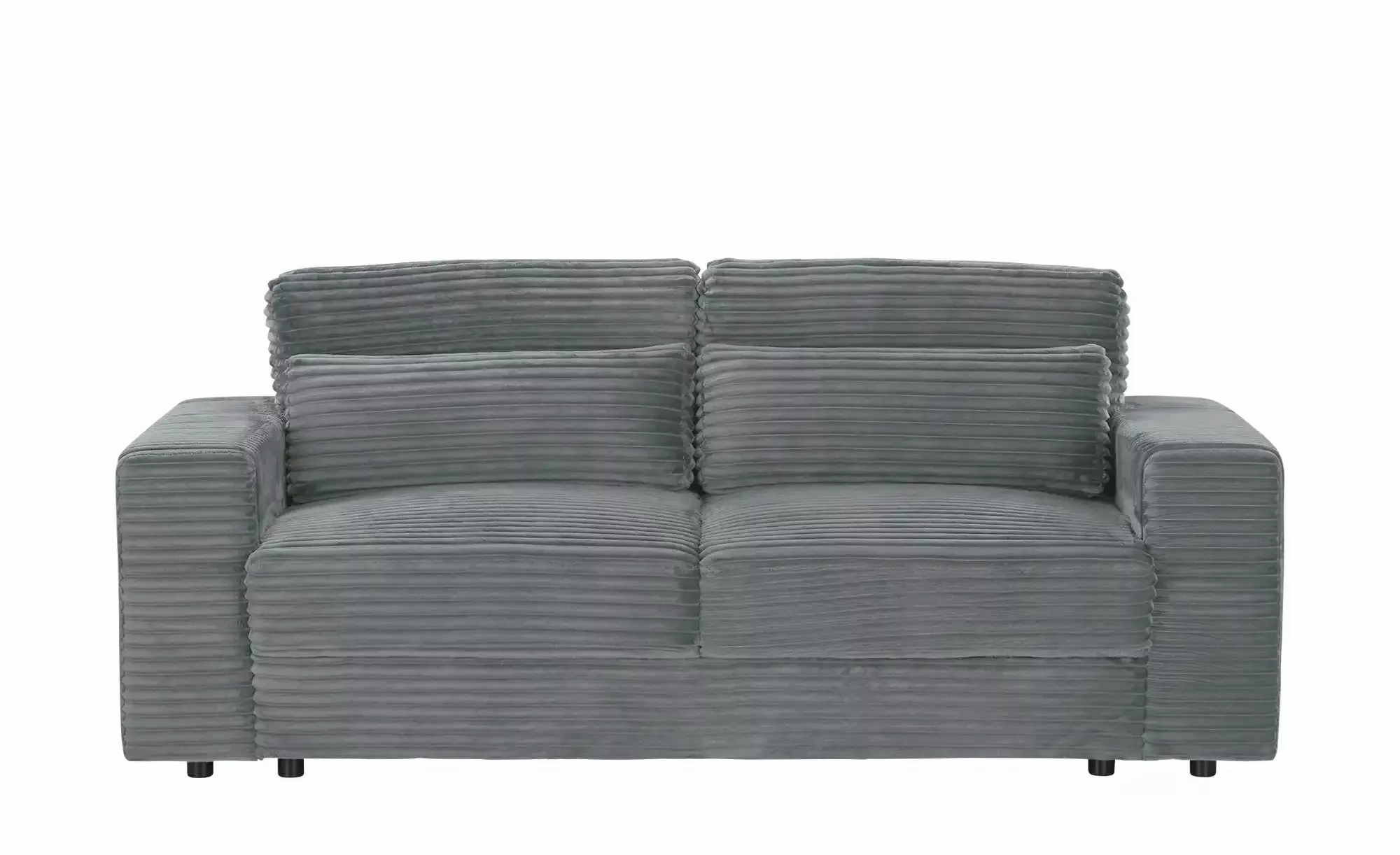 Big Sofa  Branna ¦ grau ¦ Maße (cm): B: 209 H: 89 T: 102 Polstermöbel > Sof günstig online kaufen